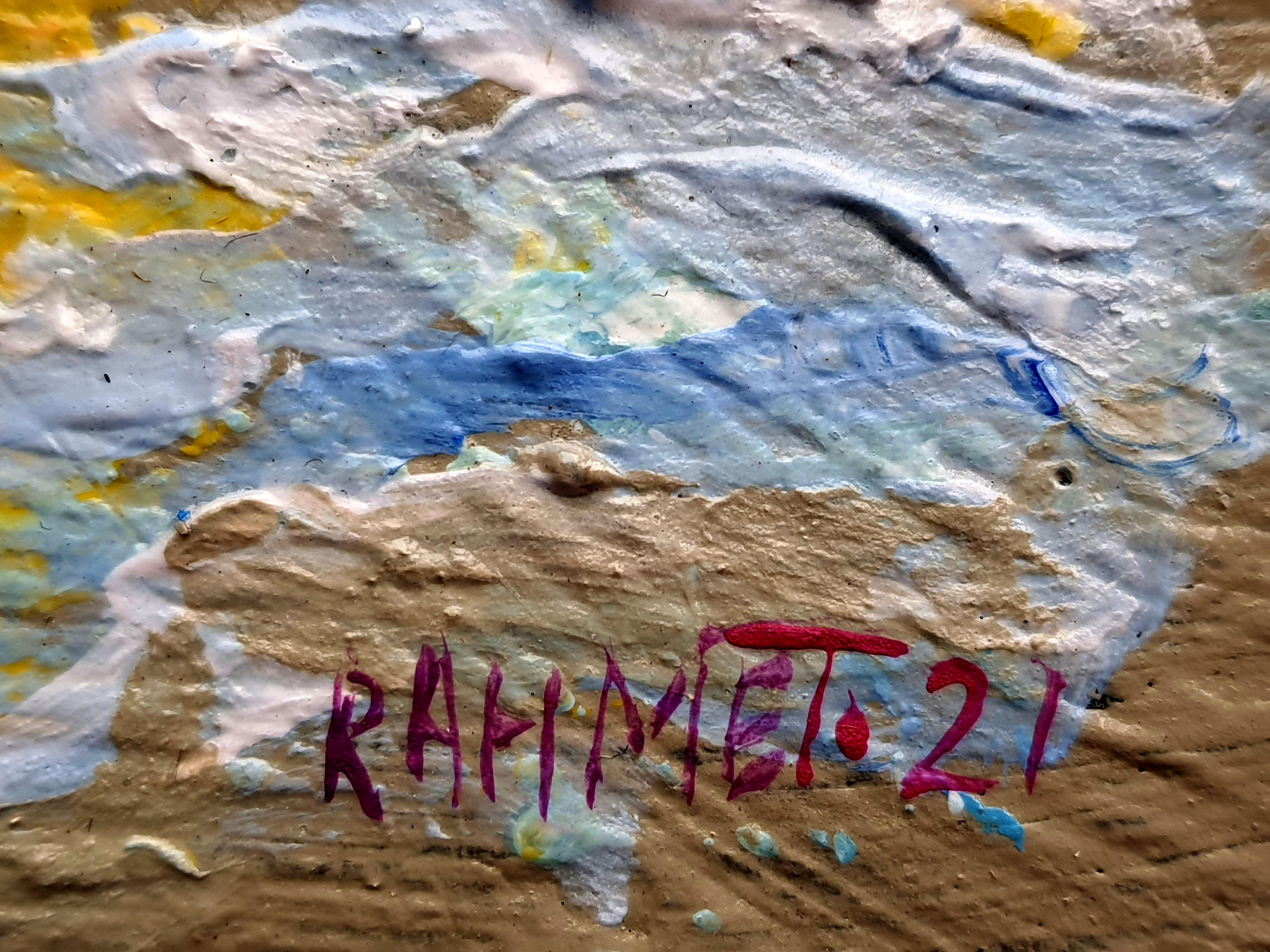 Nach dem Sturm (Grau), Abstract Painting, von RAKHMET REDZHEPOV (RAMZI)