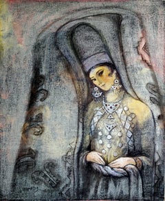 Andromeda. dipinto originale