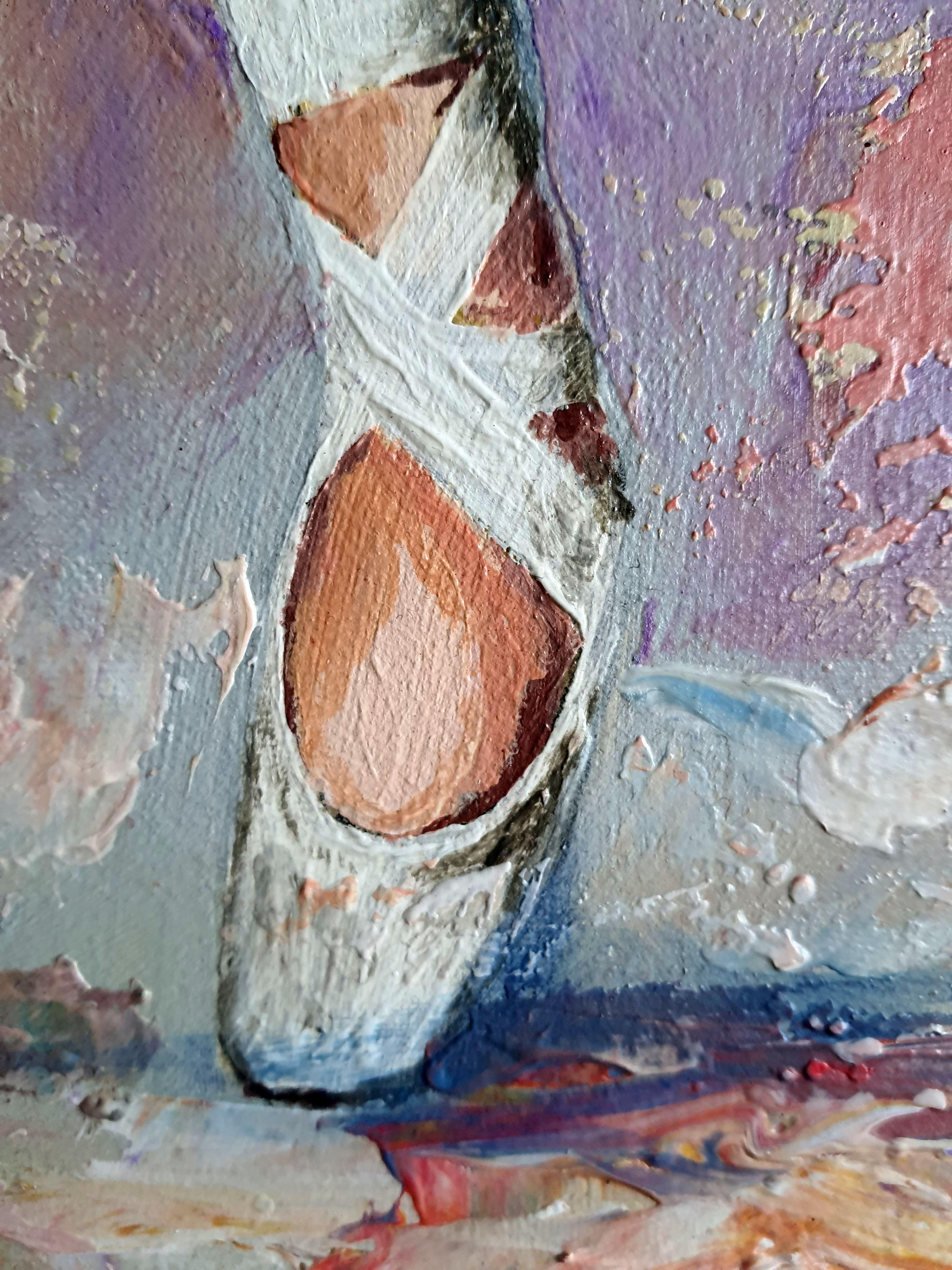 Ballerina 4 – Painting von RAKHMET REDZHEPOV (RAMZI)