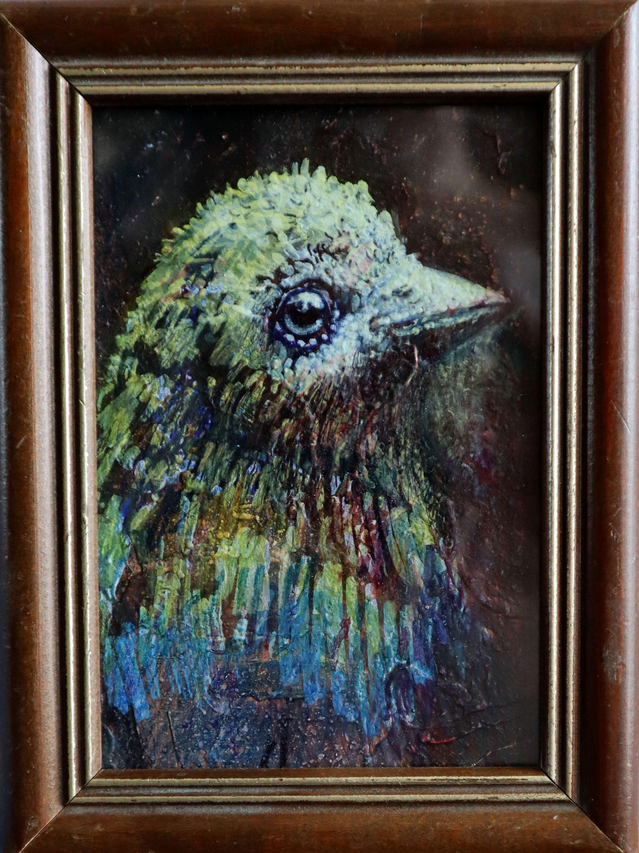 RAKHMET REDZHEPOV (RAMZI) Animal Painting - BIRD  19