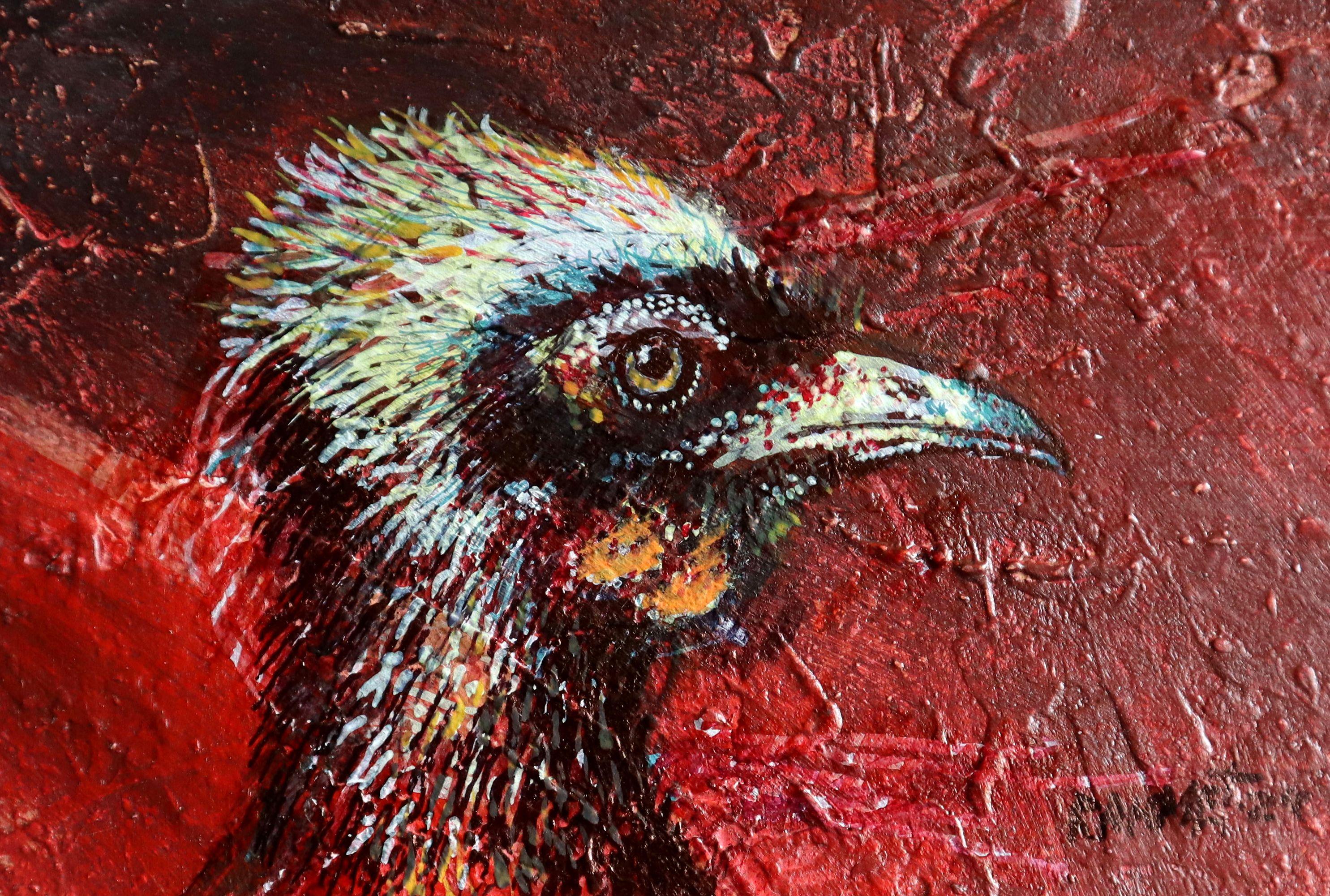 BIRD 20 - Painting by RAKHMET REDZHEPOV (RAMZI)