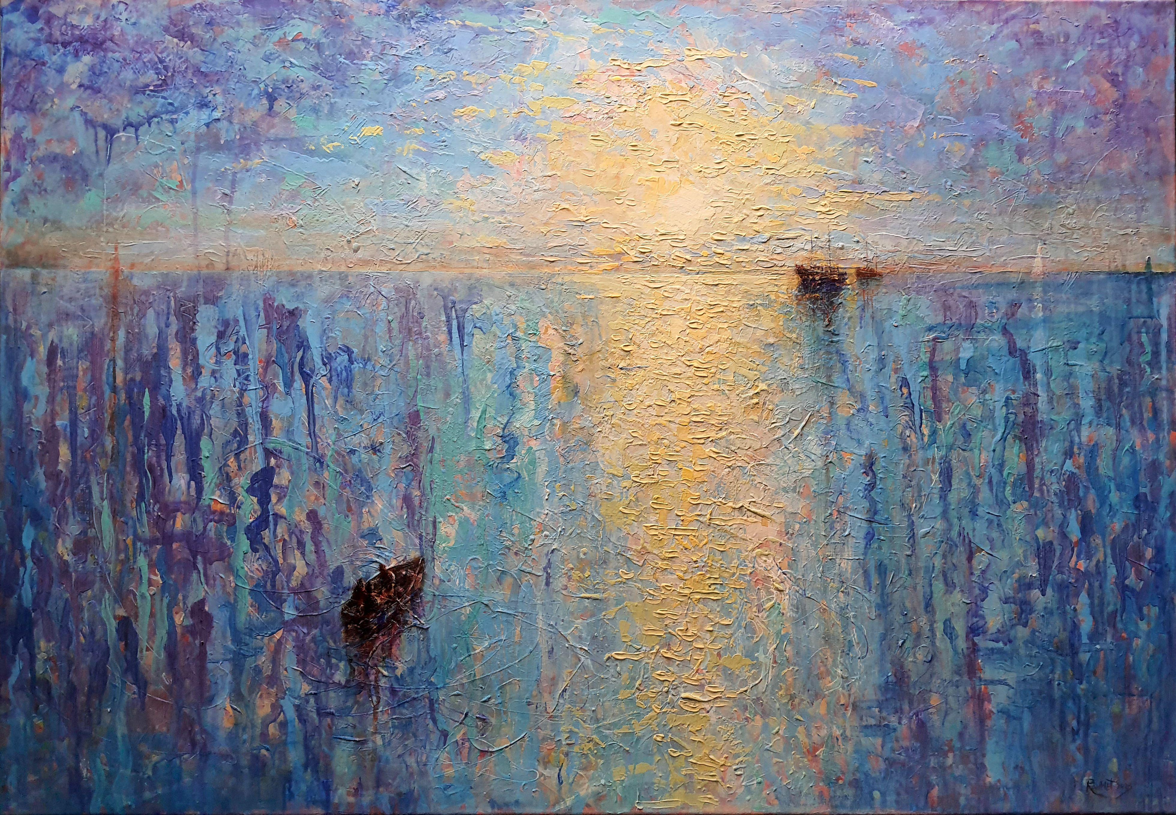 RAKHMET REDZHEPOV (RAMZI) Interior Painting - Boat Trip