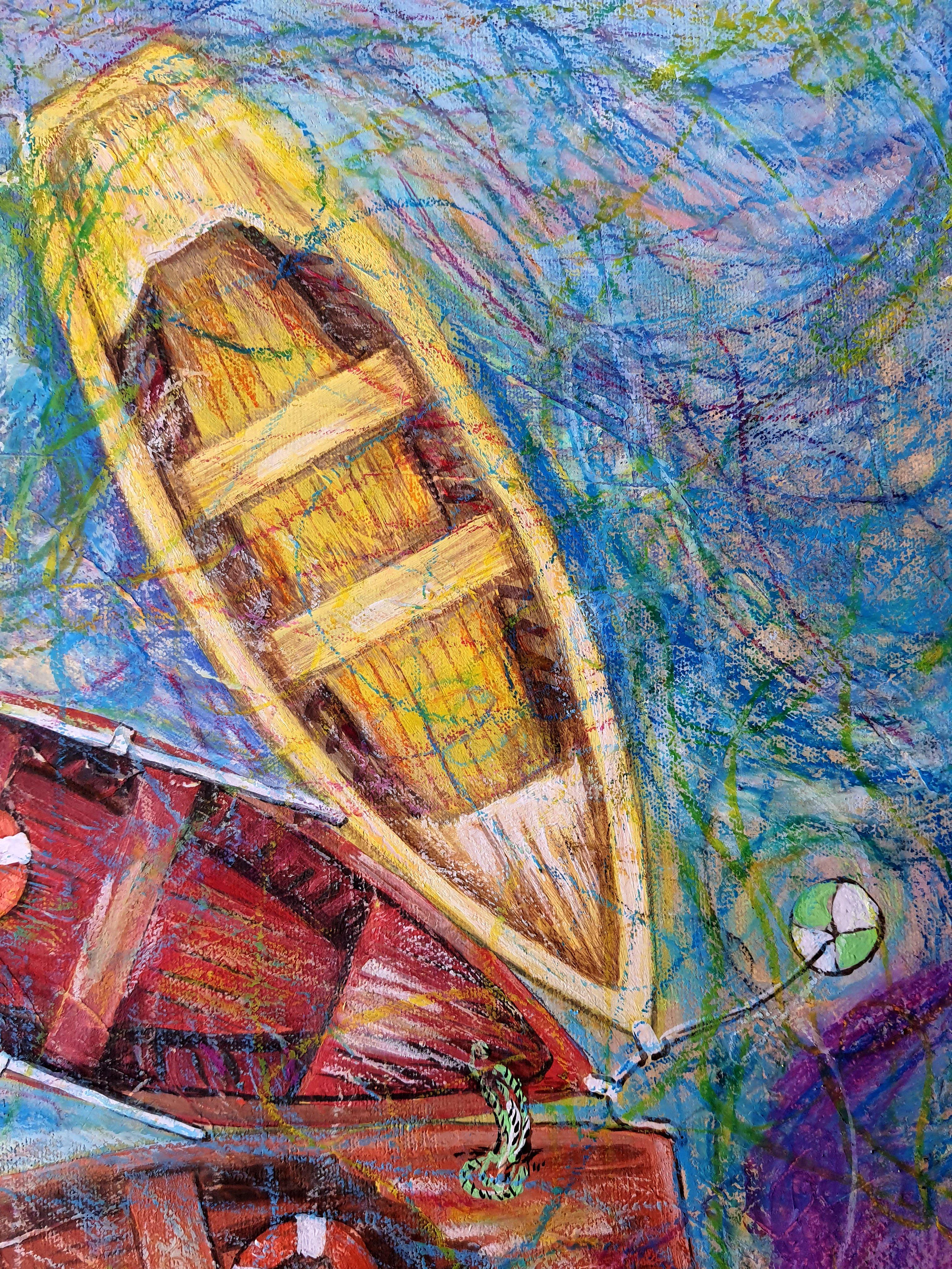 Boats in der Bay im Angebot 11