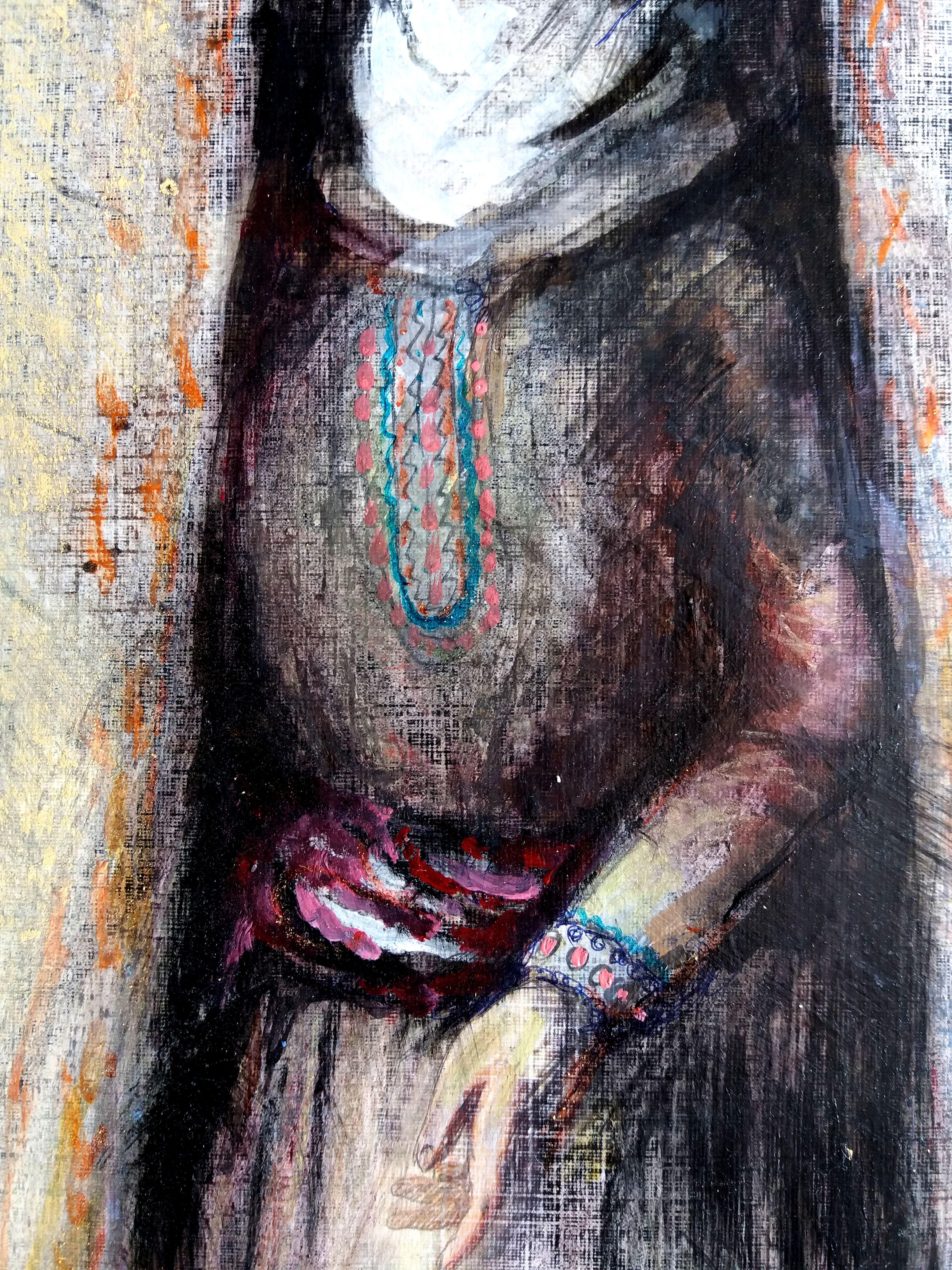 Capricornus. Originalgemälde (Abstrakter Impressionismus), Painting, von RAKHMET REDZHEPOV (RAMZI)