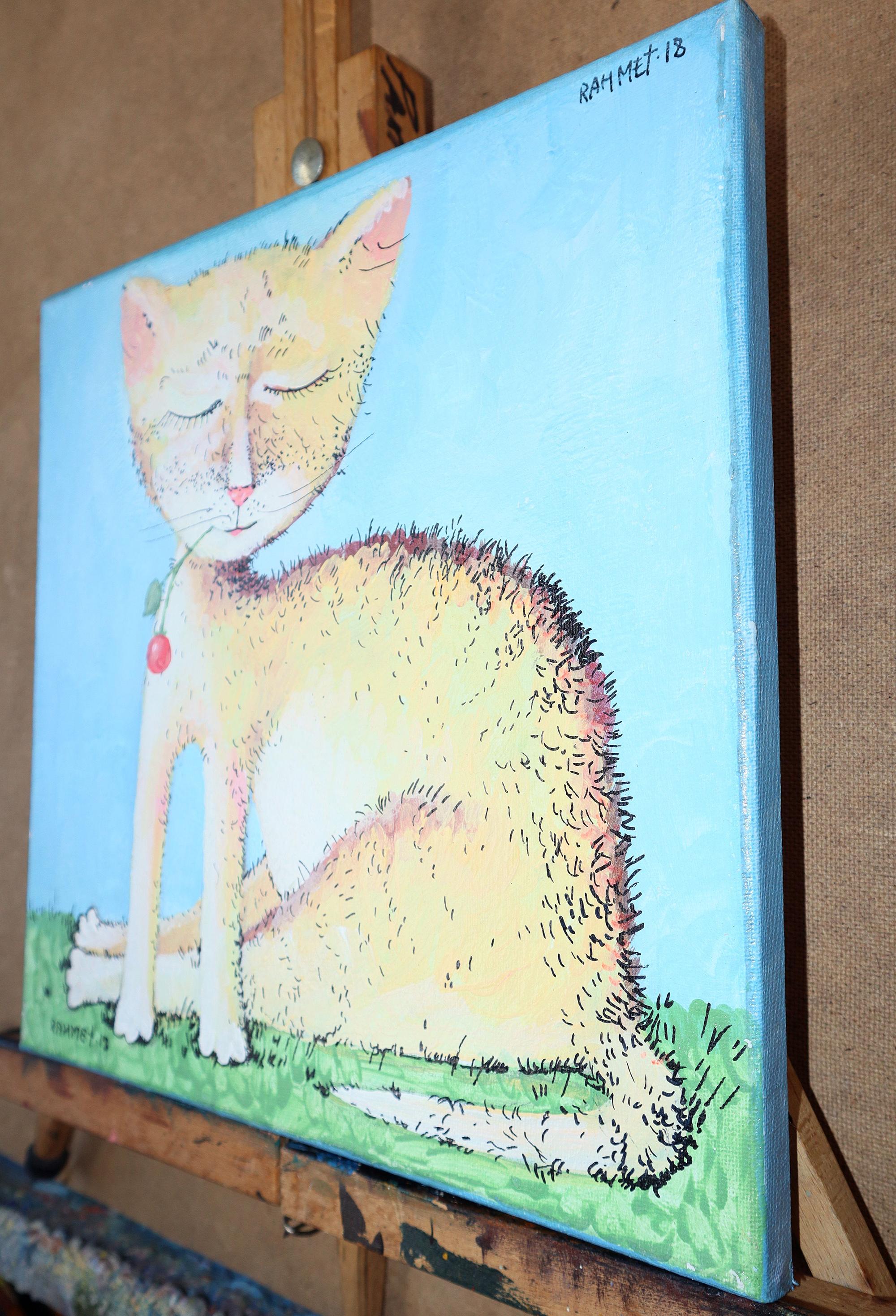 CILIEGIA - Animal Painting Blu di RAKHMET REDZHEPOV (RAMZI)