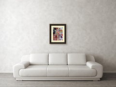 City 12. Abstract original painting