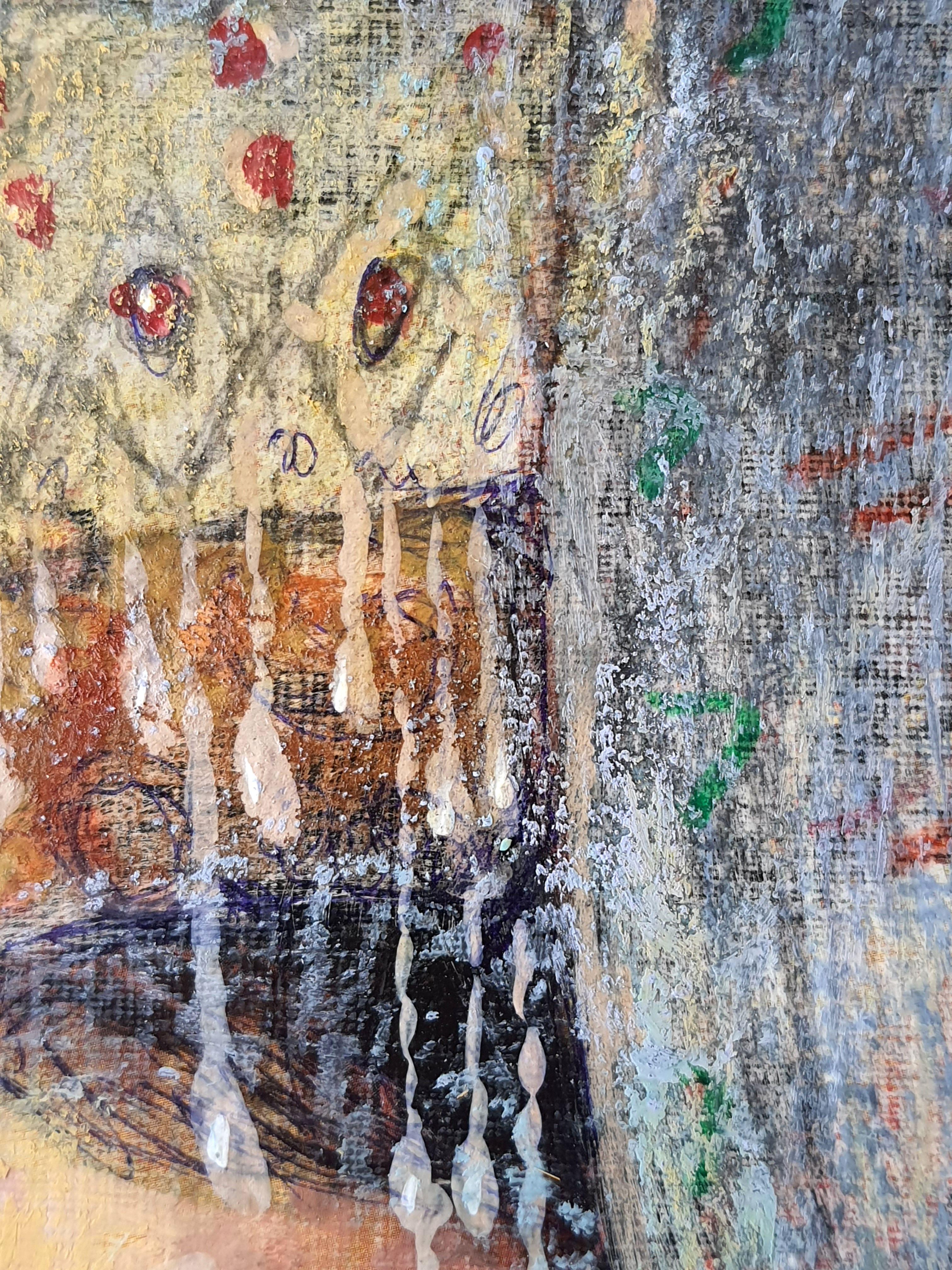 Columba. Originalgemälde (Abstrakter Impressionismus), Painting, von RAKHMET REDZHEPOV (RAMZI)
