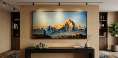 « Cosmic Spirit » (série SPACES) Toile, huile, 60 x 120 cm. 2013/2026