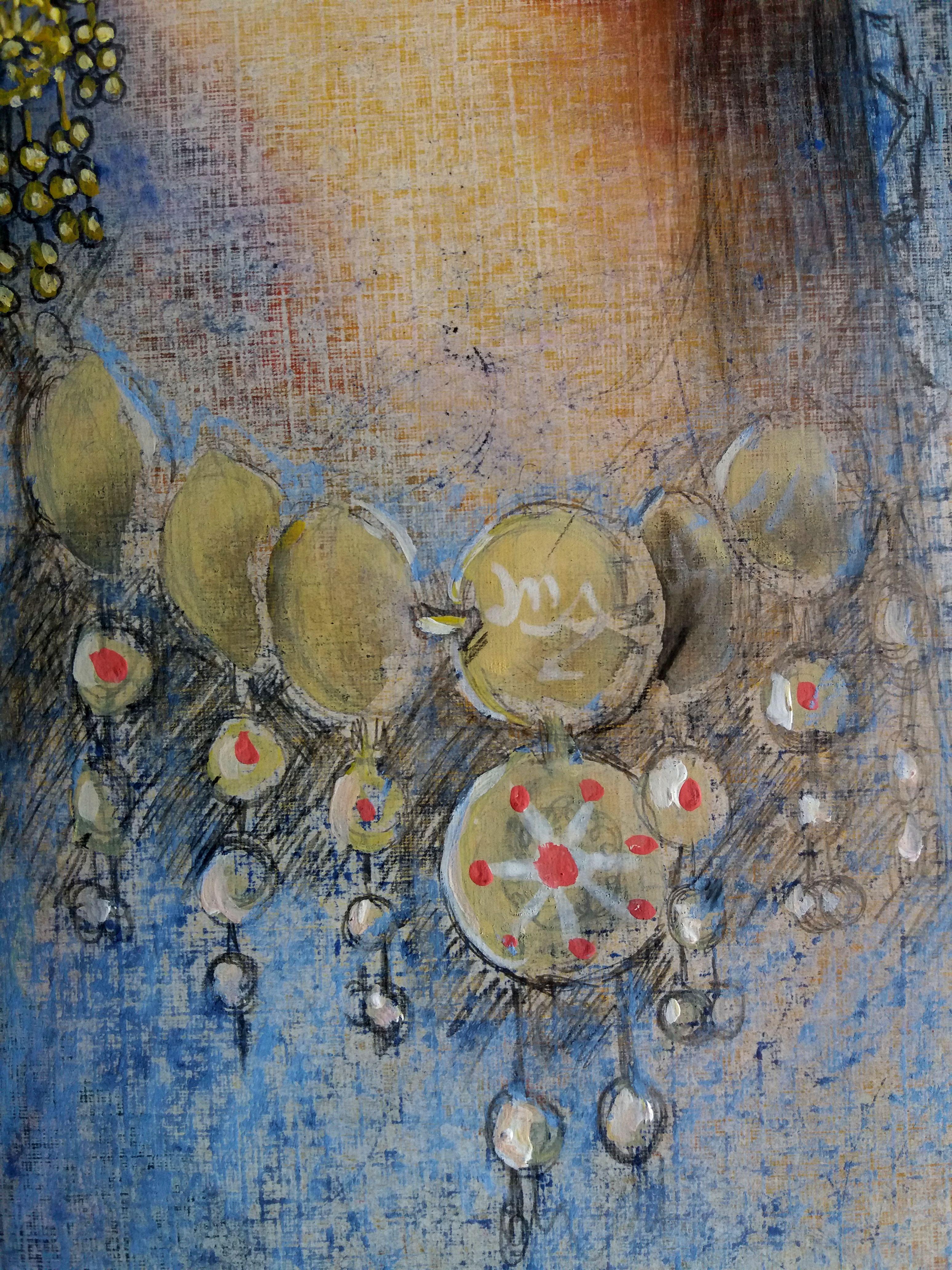 Zygnus. Originalgemälde (Abstrakter Impressionismus), Painting, von RAKHMET REDZHEPOV (RAMZI)