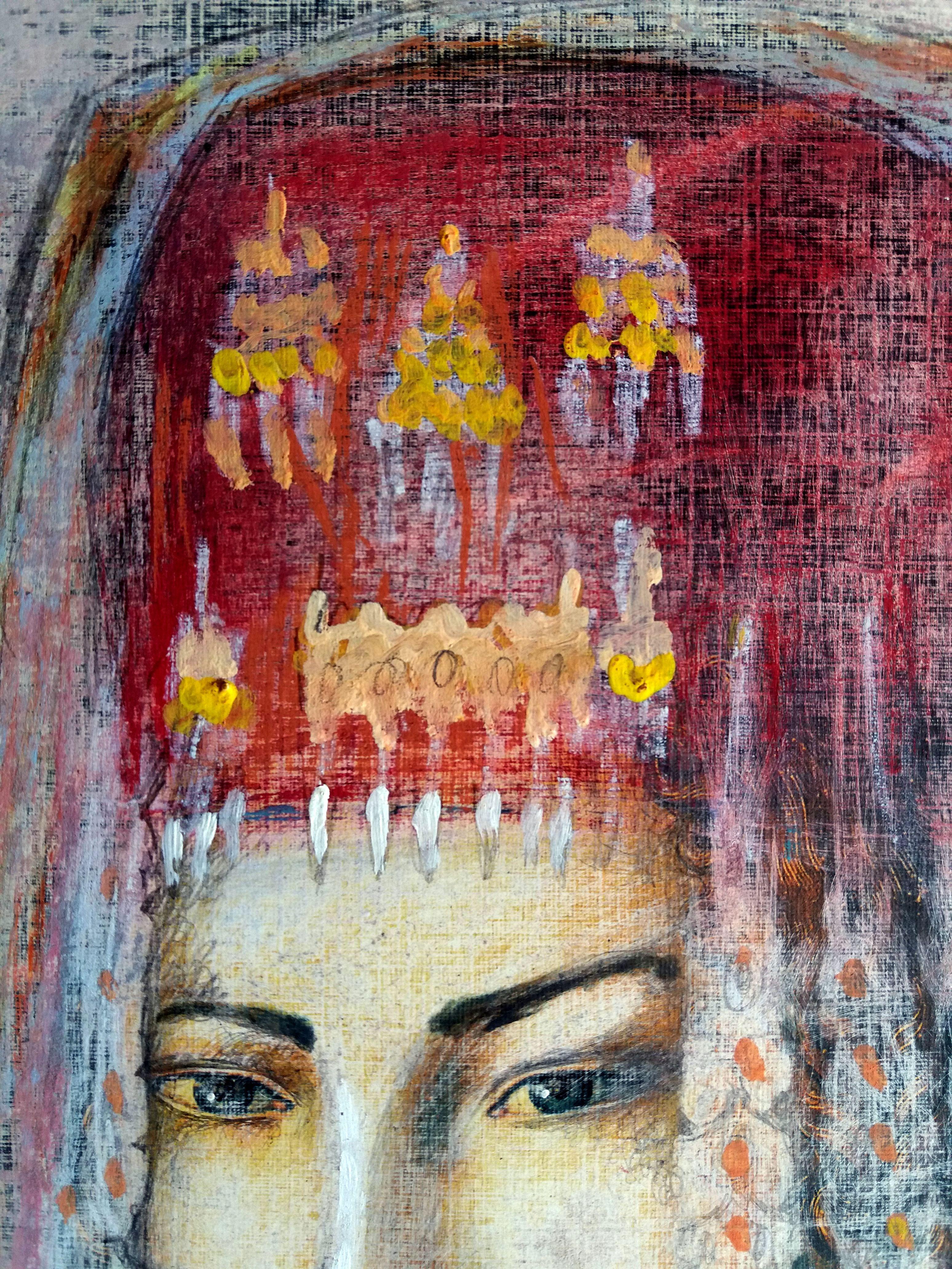 Dorado. Originalgemälde – Painting von RAKHMET REDZHEPOV (RAMZI)