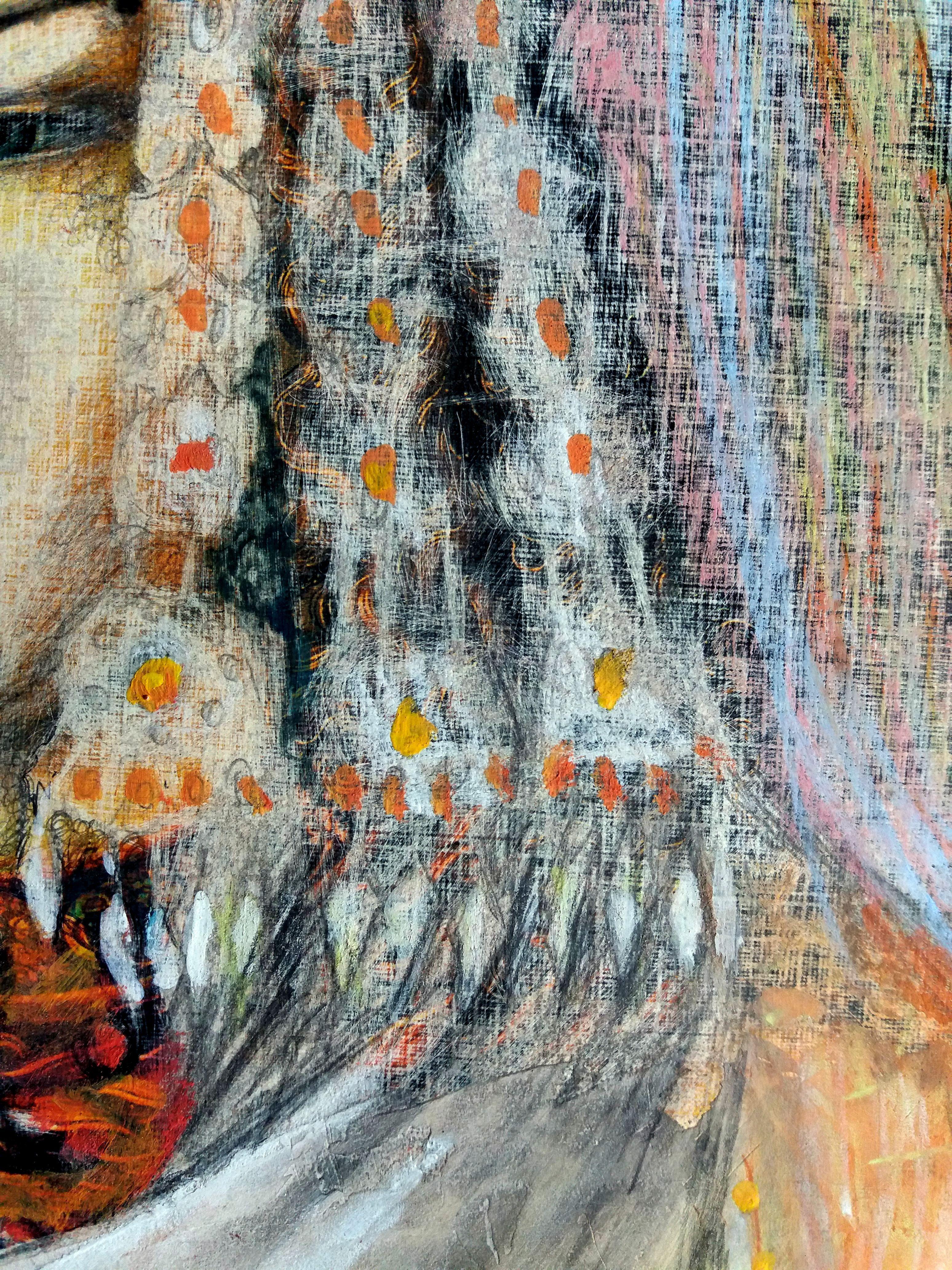 Dorado. Originalgemälde (Braun), Figurative Painting, von RAKHMET REDZHEPOV (RAMZI)