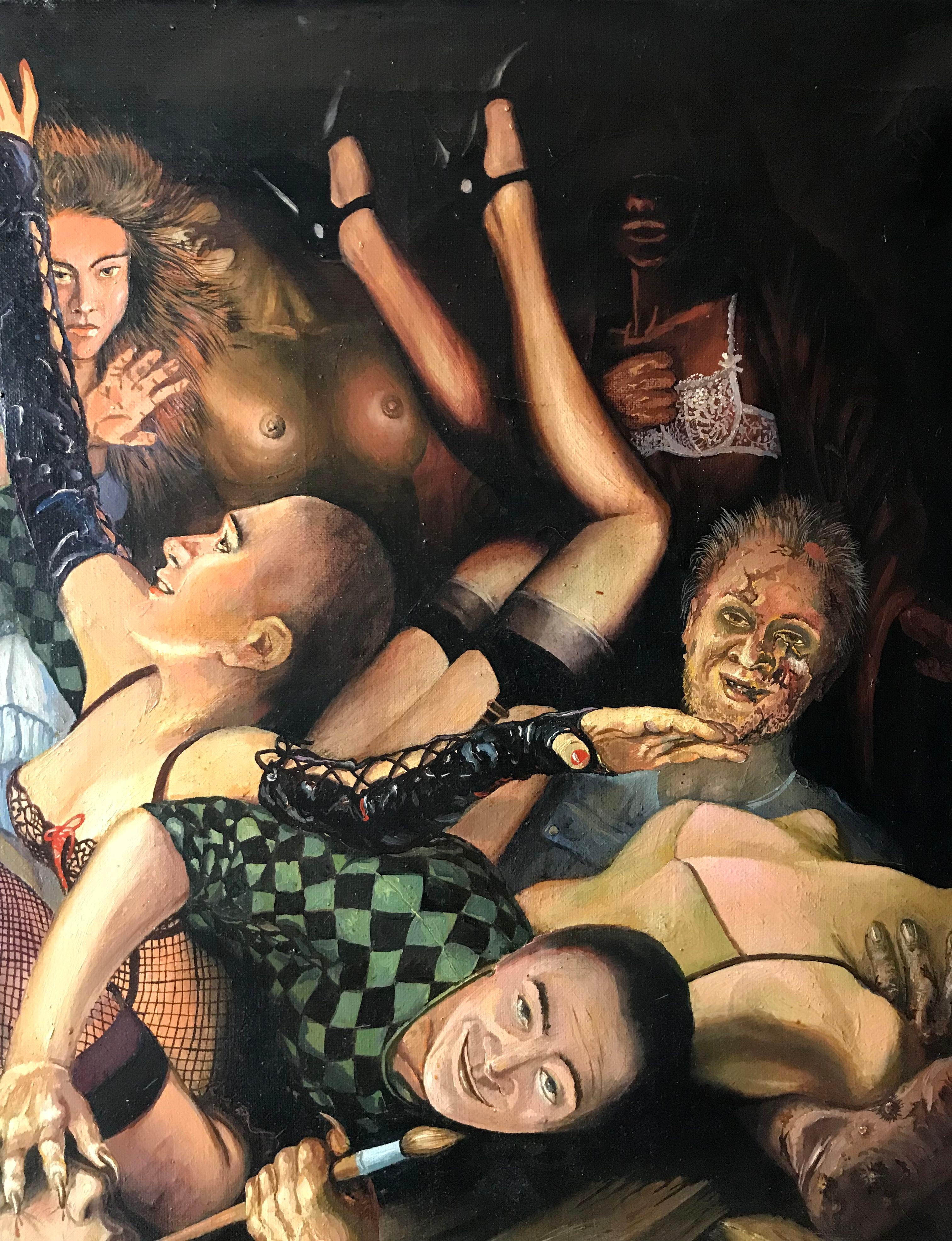 Me interesan los retratos que revelan toda la complejidad y versatilidad de la apariencia espiritual de una persona, cuando el contenido interior se revela a través de lo externo.

Pintar un retrato sobre lienzo es una actividad difícil,