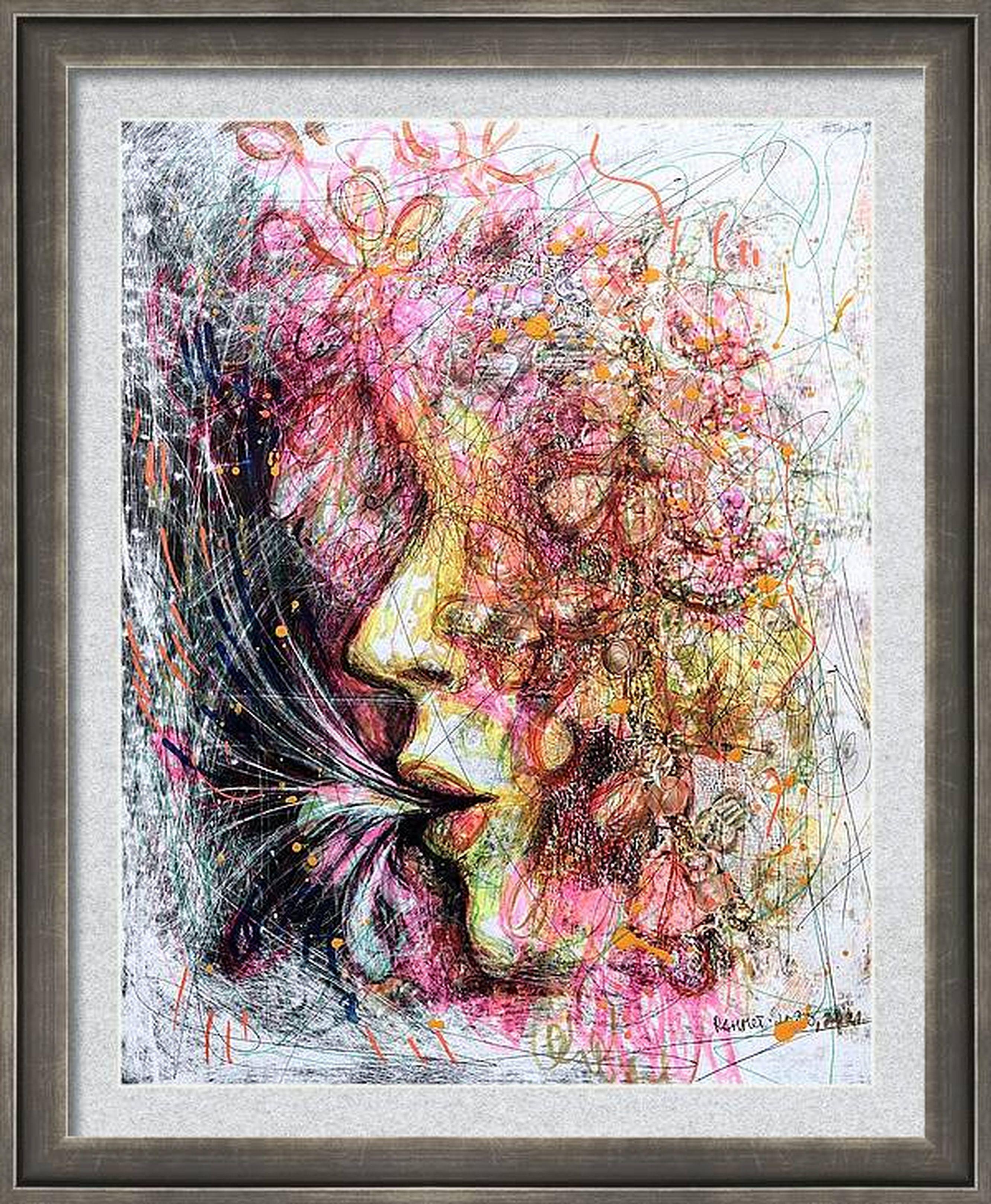 Verzauberin (Impressionismus), Painting, von RAKHMET REDZHEPOV (RAMZI)