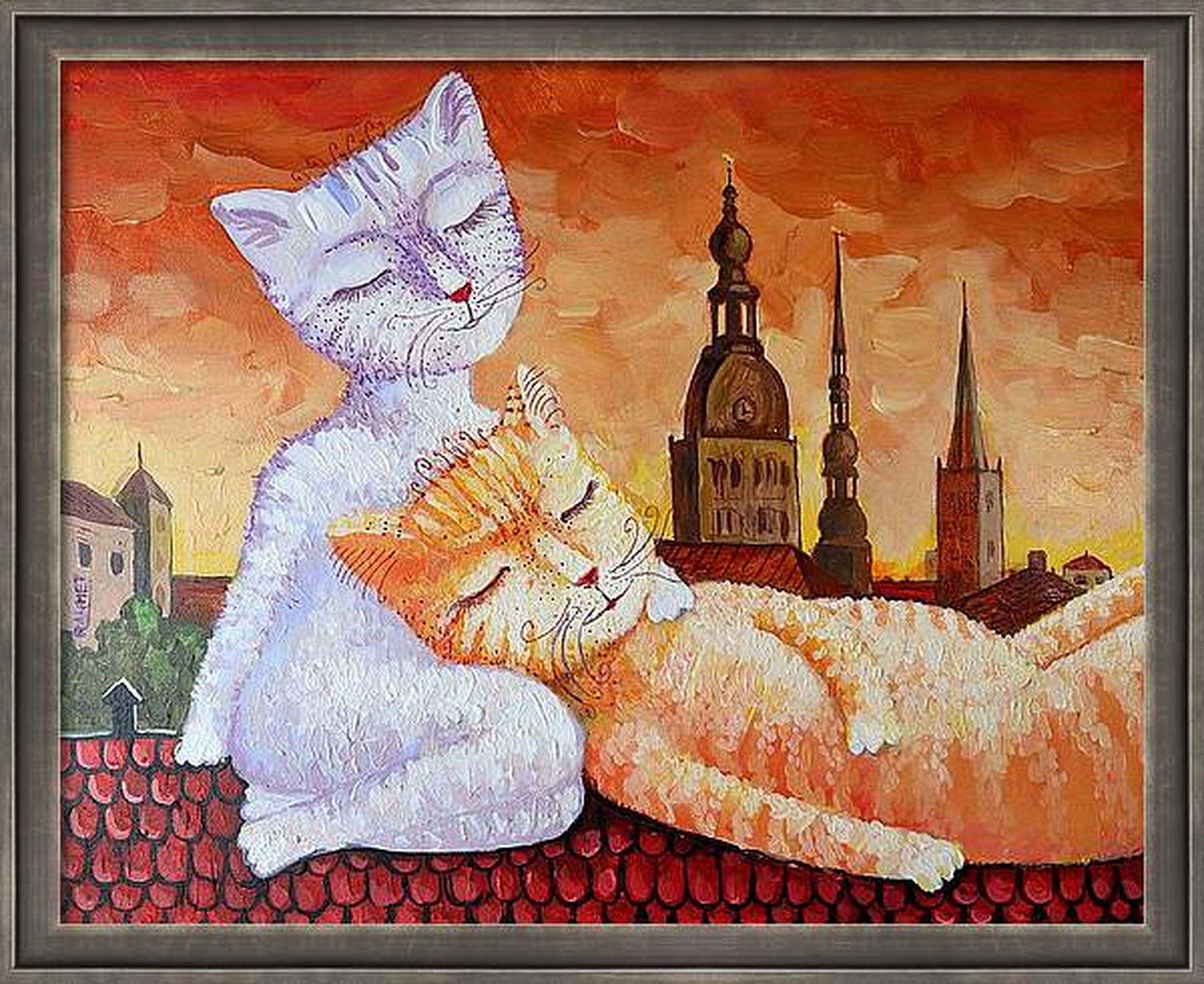 RIPOSO SERALE - Painting di RAKHMET REDZHEPOV (RAMZI)