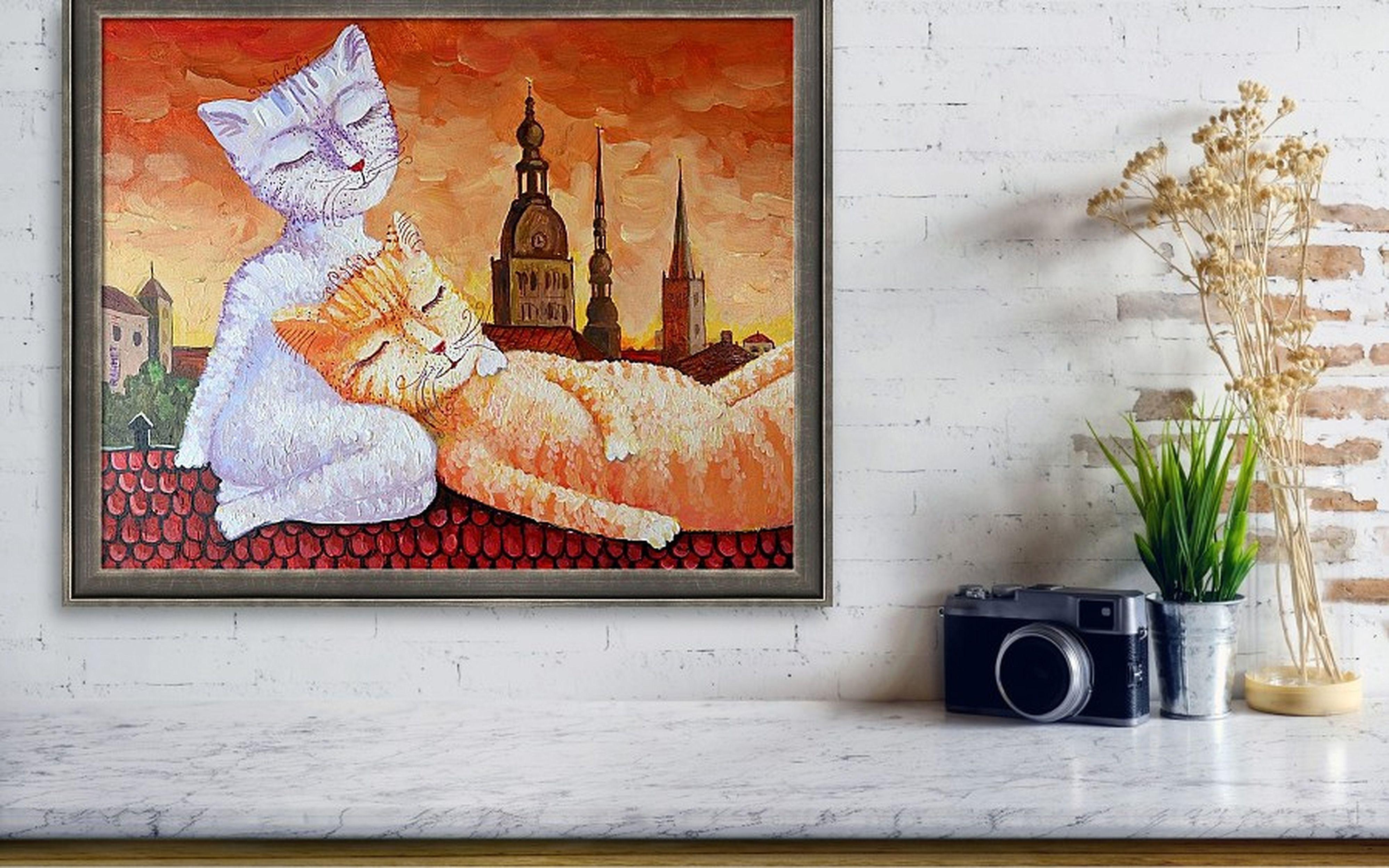 RIPOSO SERALE - Painting Pop Art di RAKHMET REDZHEPOV (RAMZI)
