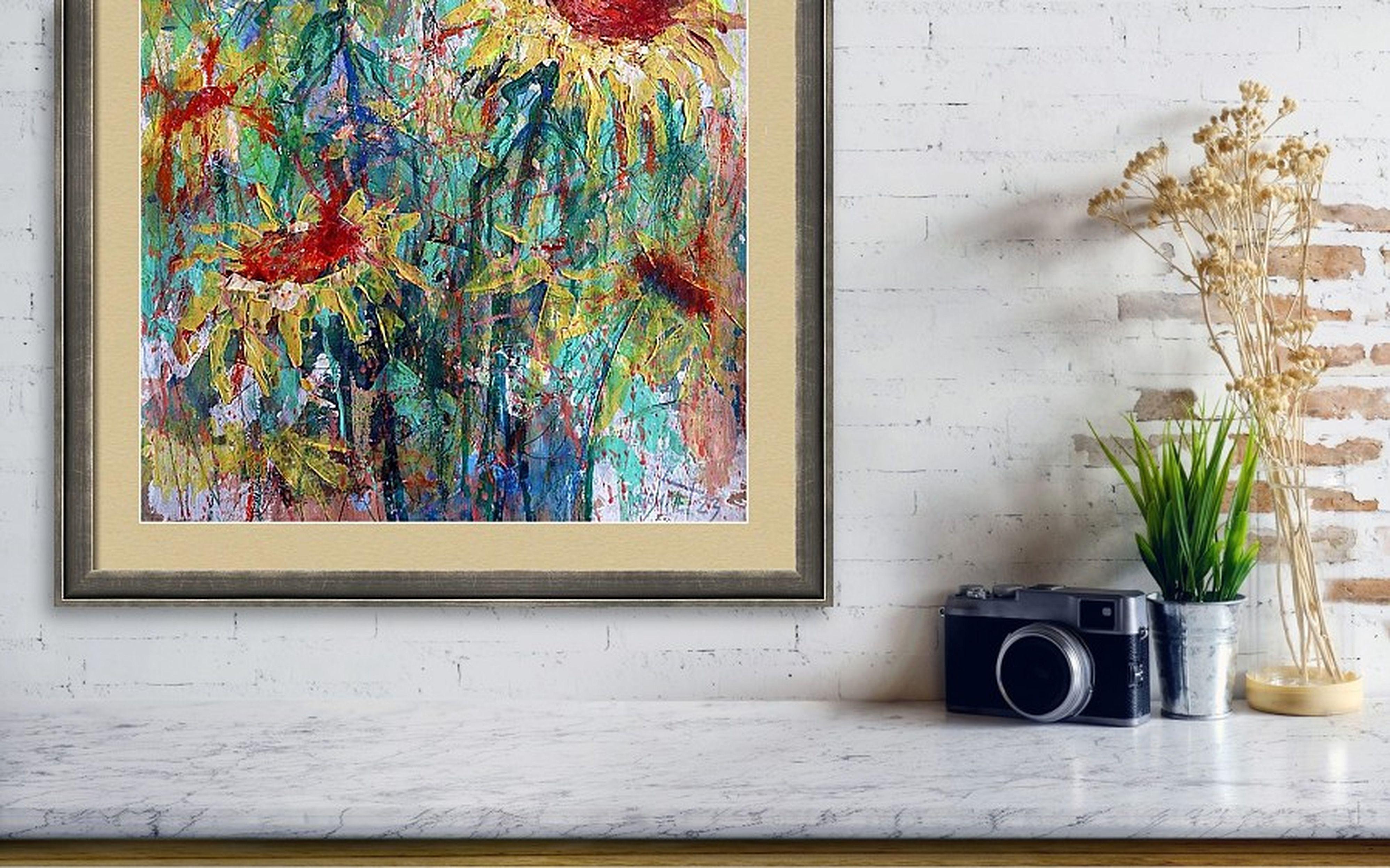 Fanasie mit Blumen 104 im Angebot 1