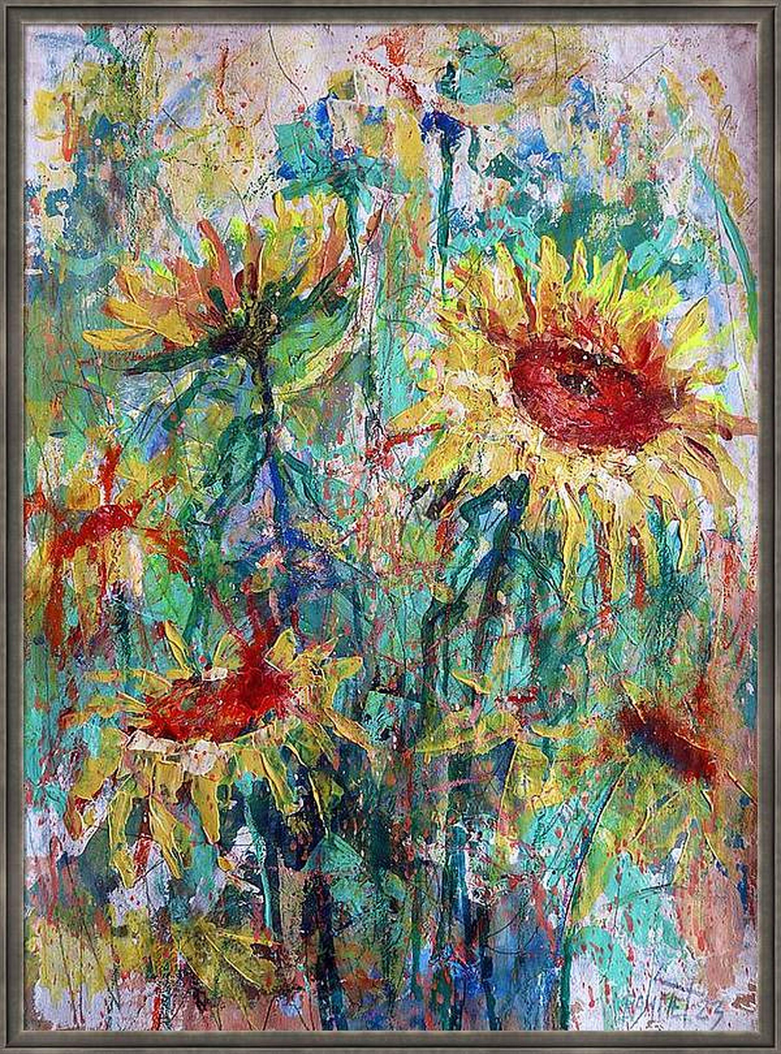 Fanasie mit Blumen 104 im Angebot 2