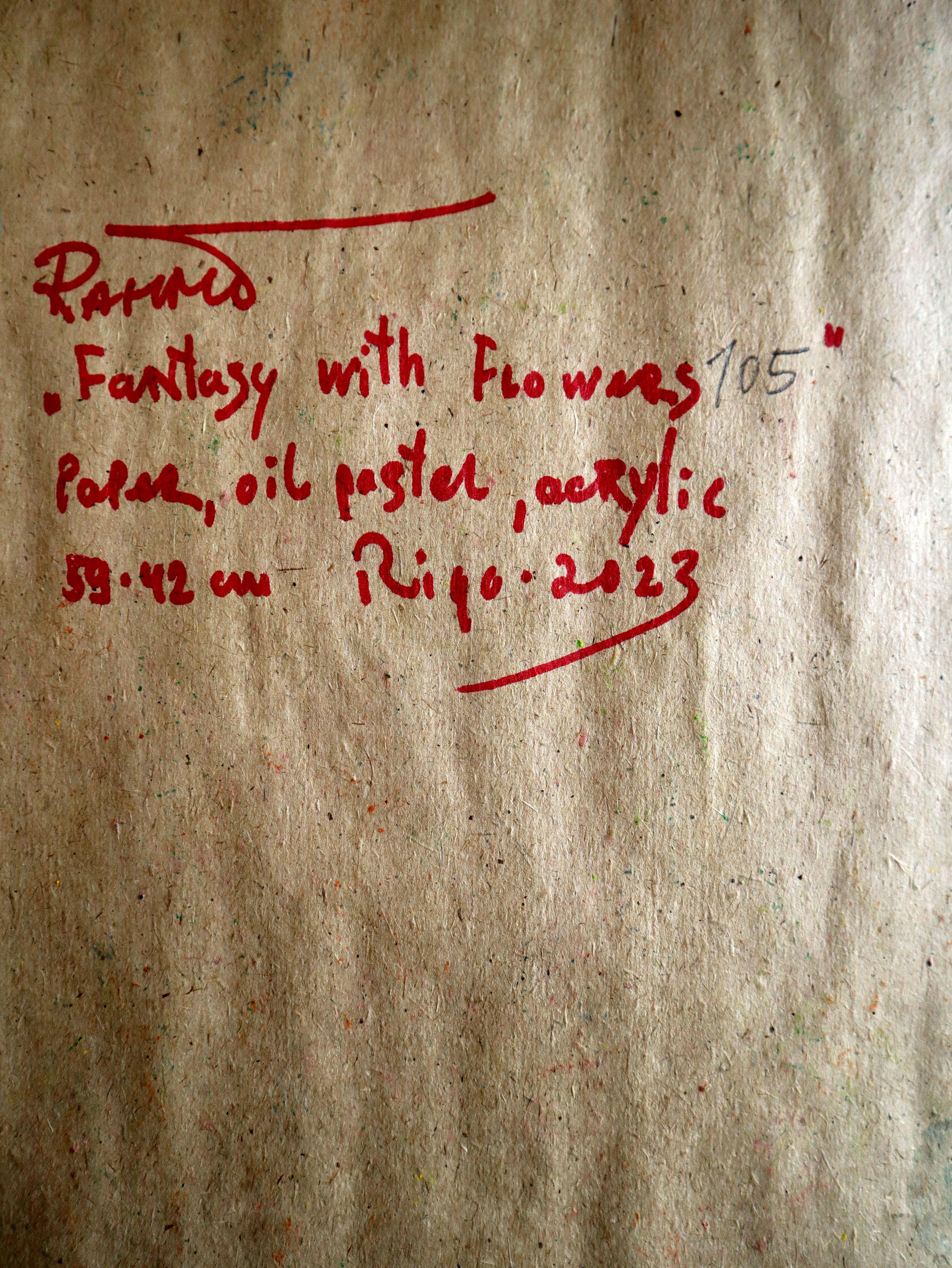 Fanasie mit Blumen 105 im Angebot 3