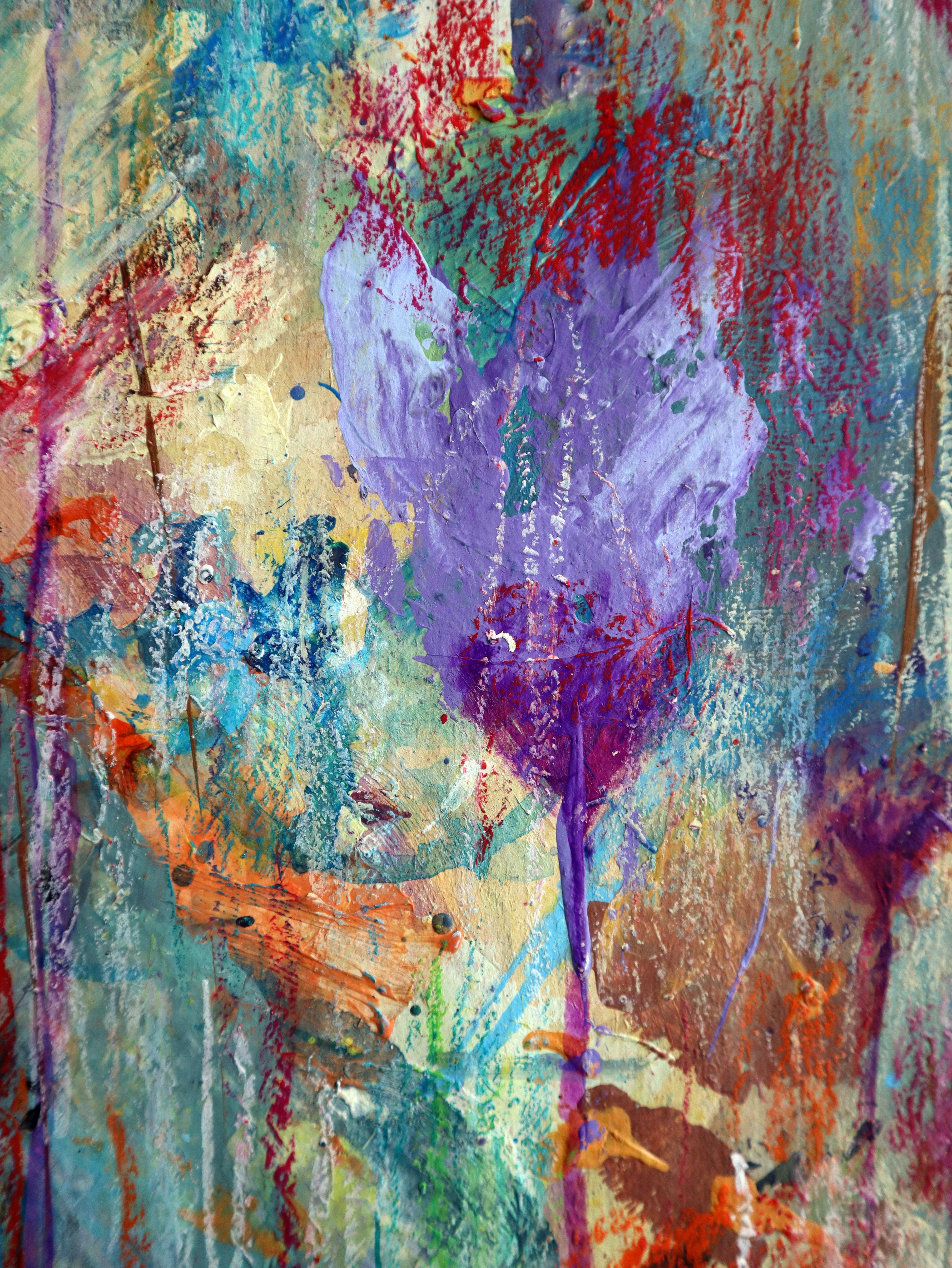 Fanasy con flores 109 - Painting de RAKHMET REDZHEPOV (RAMZI)