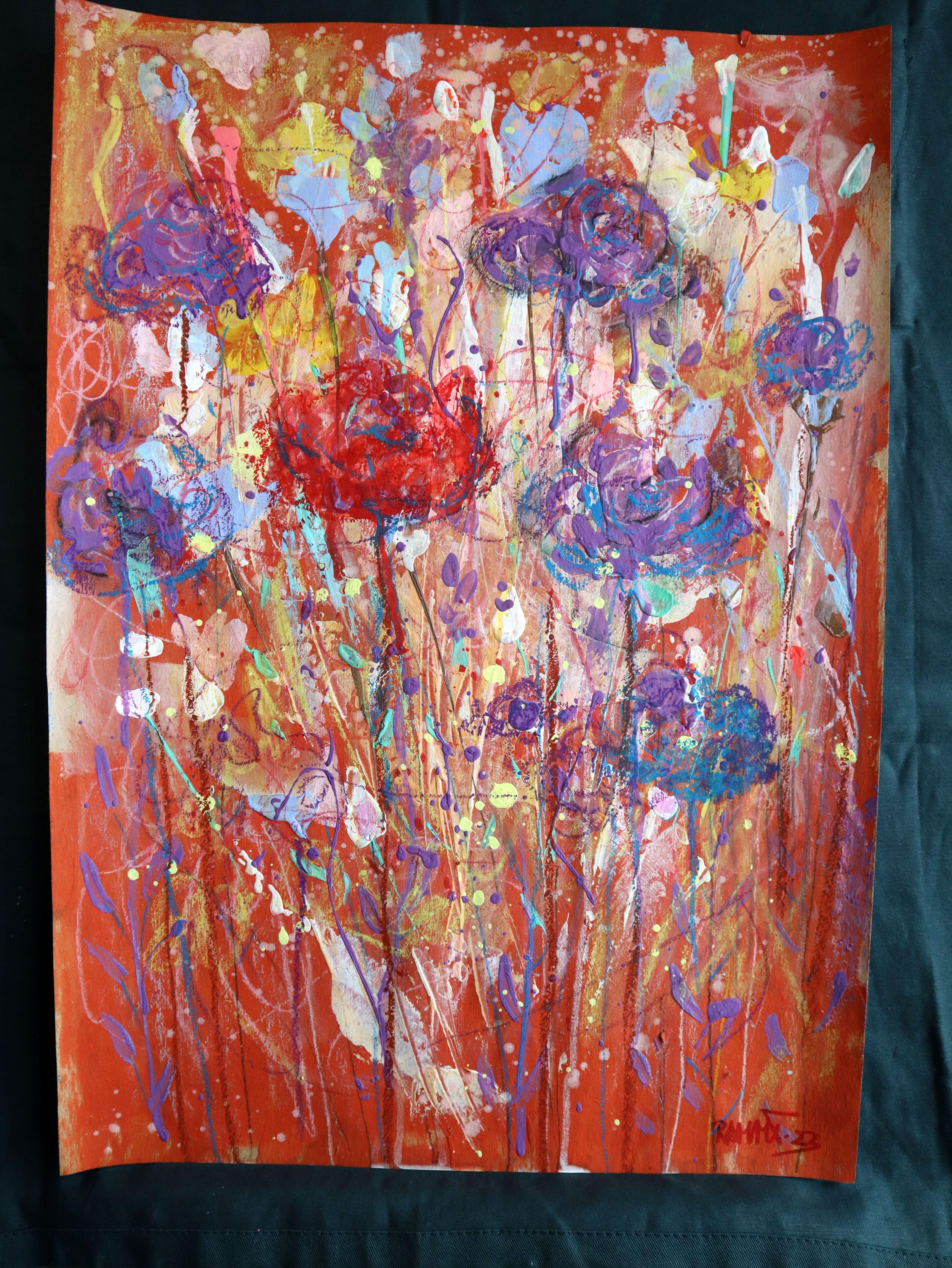 Fanasie mit Blumen 110 im Angebot 11