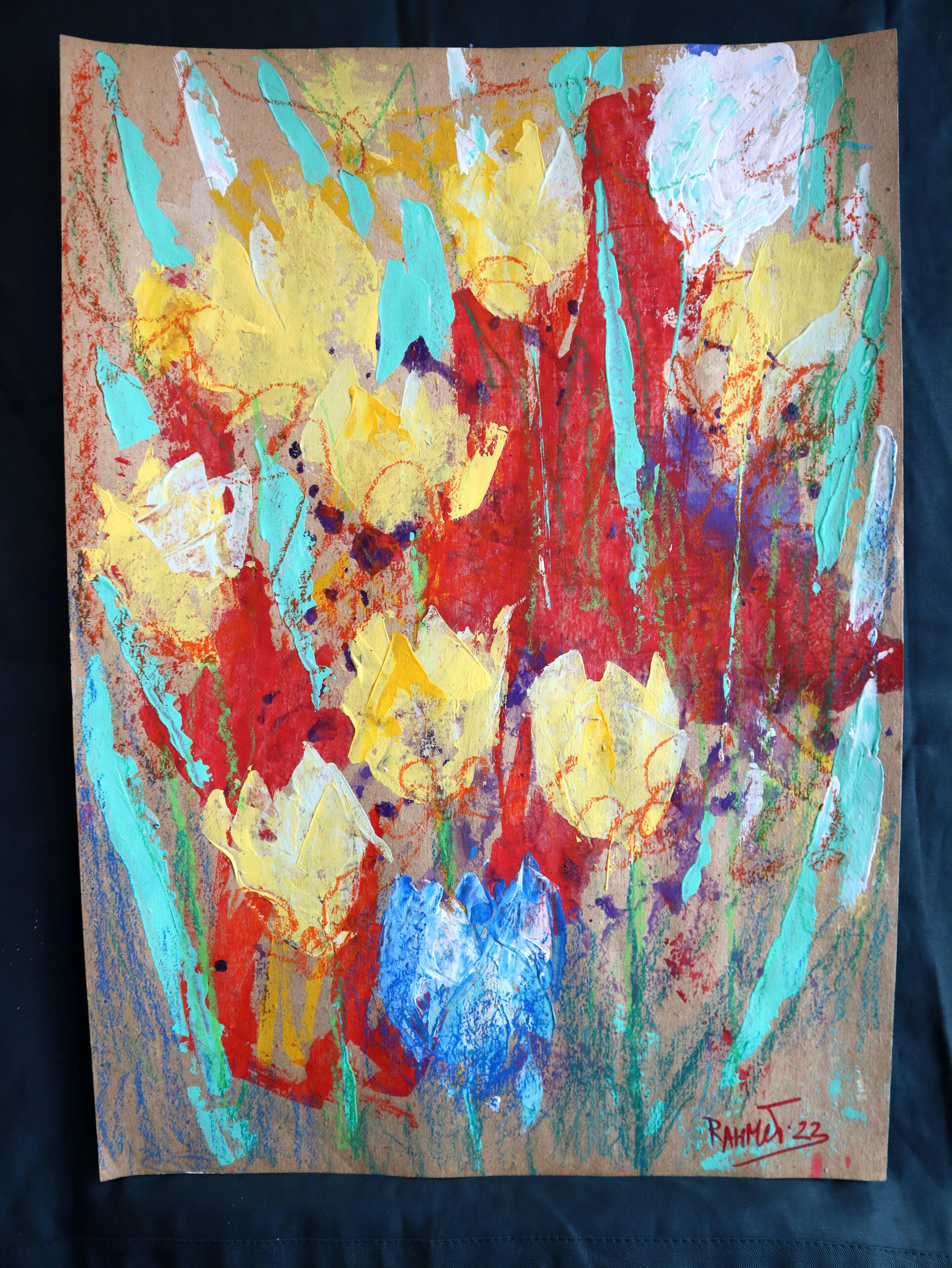 Fanasie mit Blumen 112 im Angebot 2