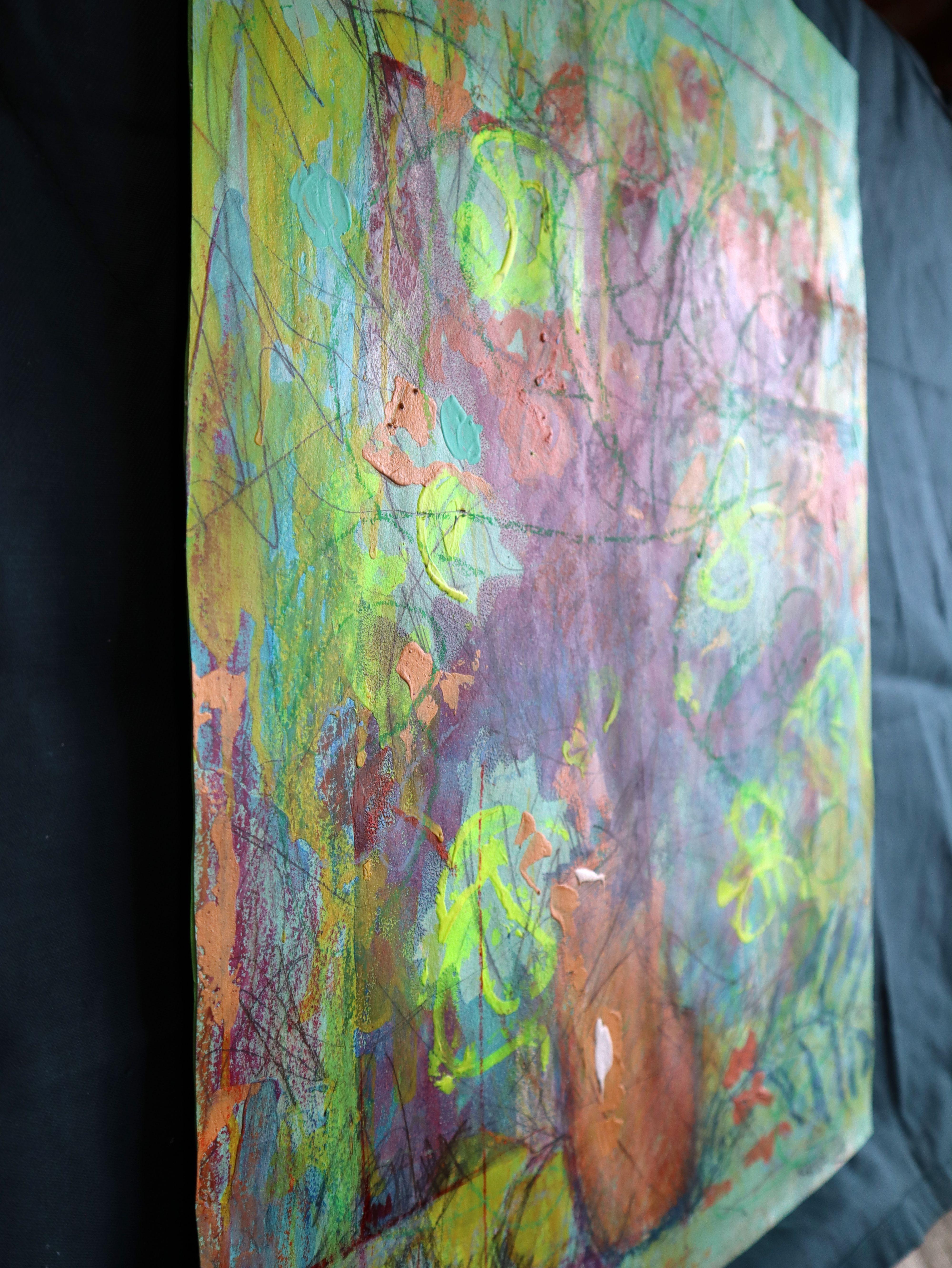 Fantaisie avec des fleurs 114 en vente 6