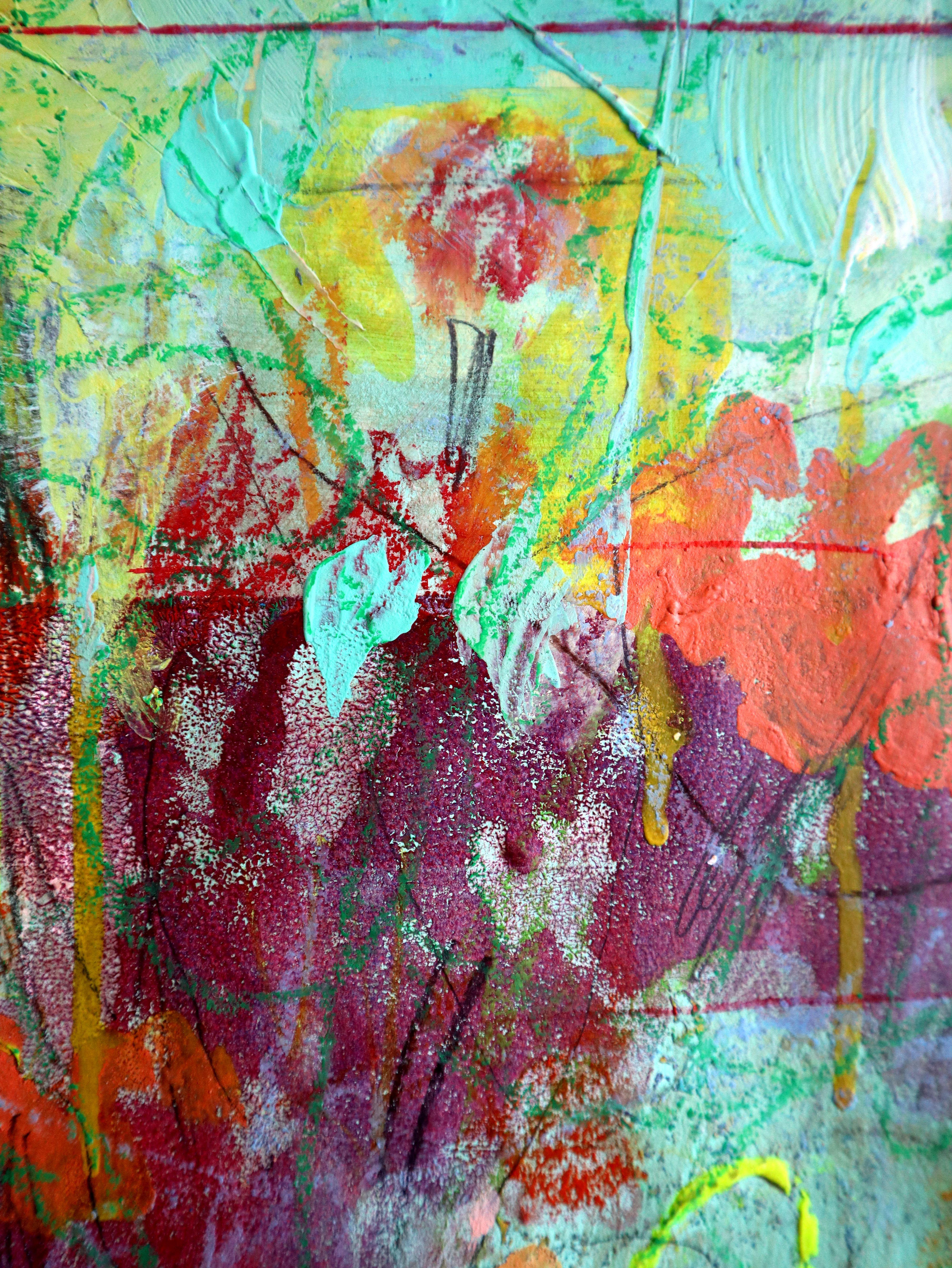 Fantaisie avec des fleurs 114 en vente 9