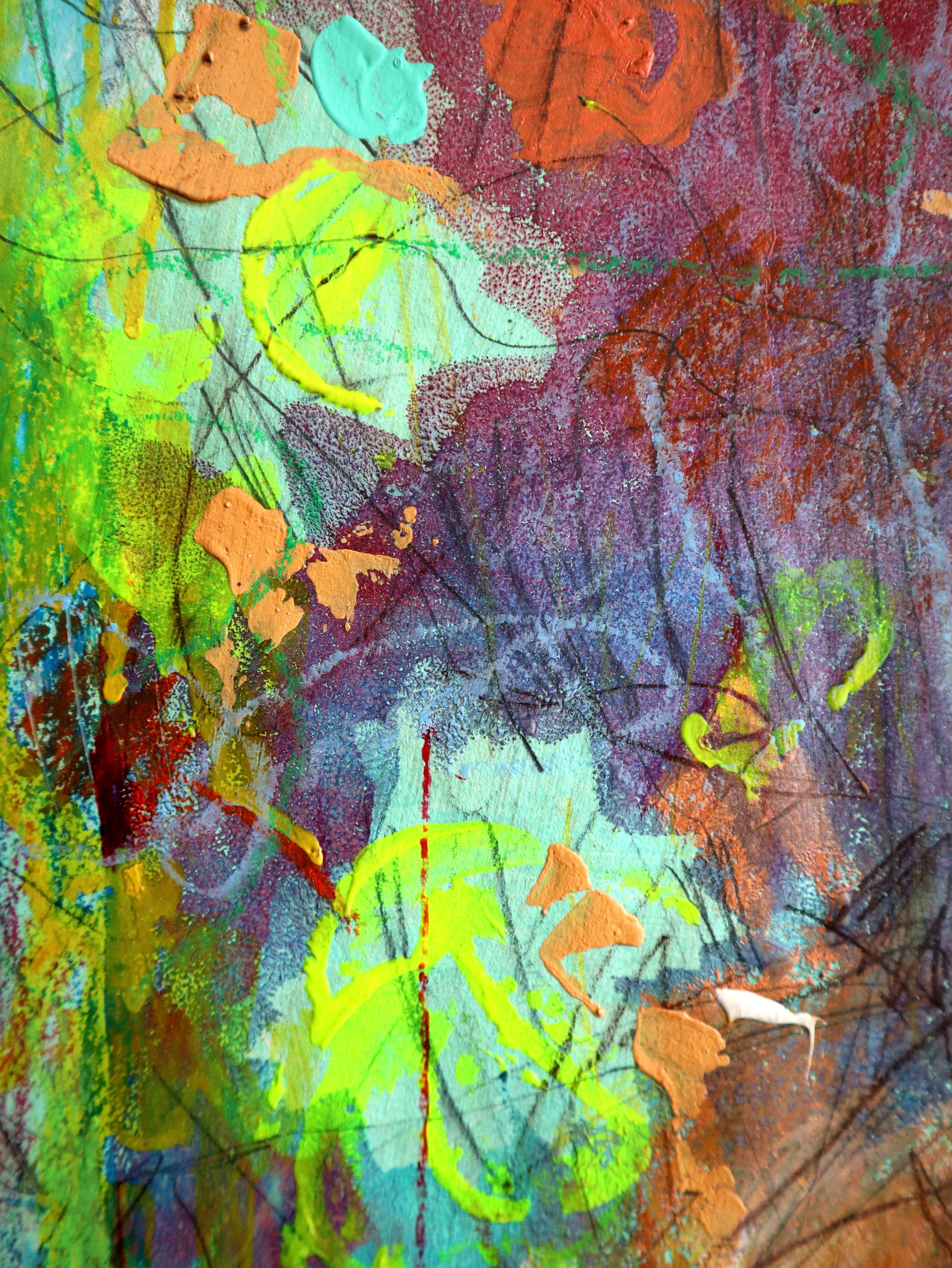 Fantaisie avec des fleurs 114 en vente 10