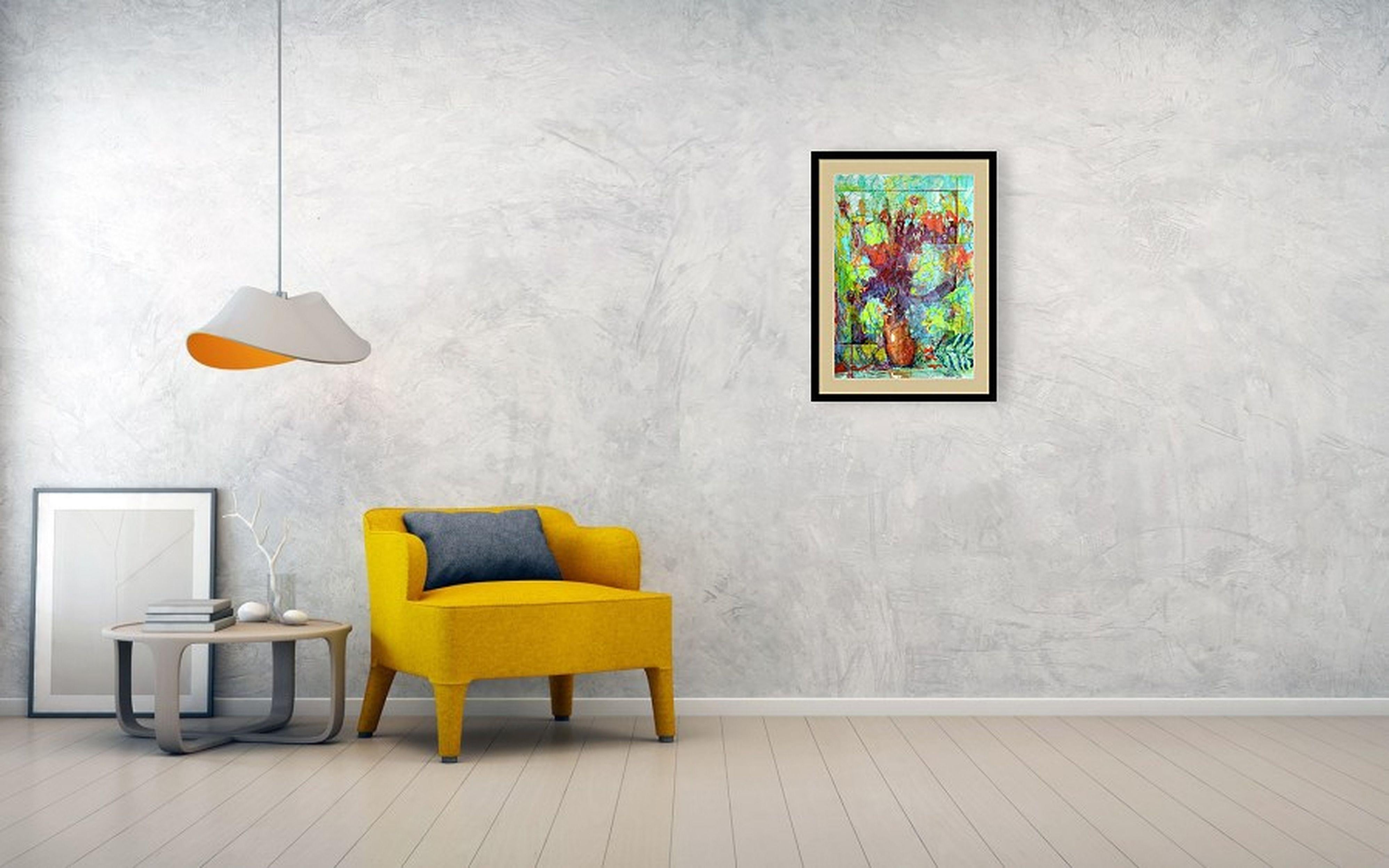 Fantaisie avec des fleurs 114 en vente 1