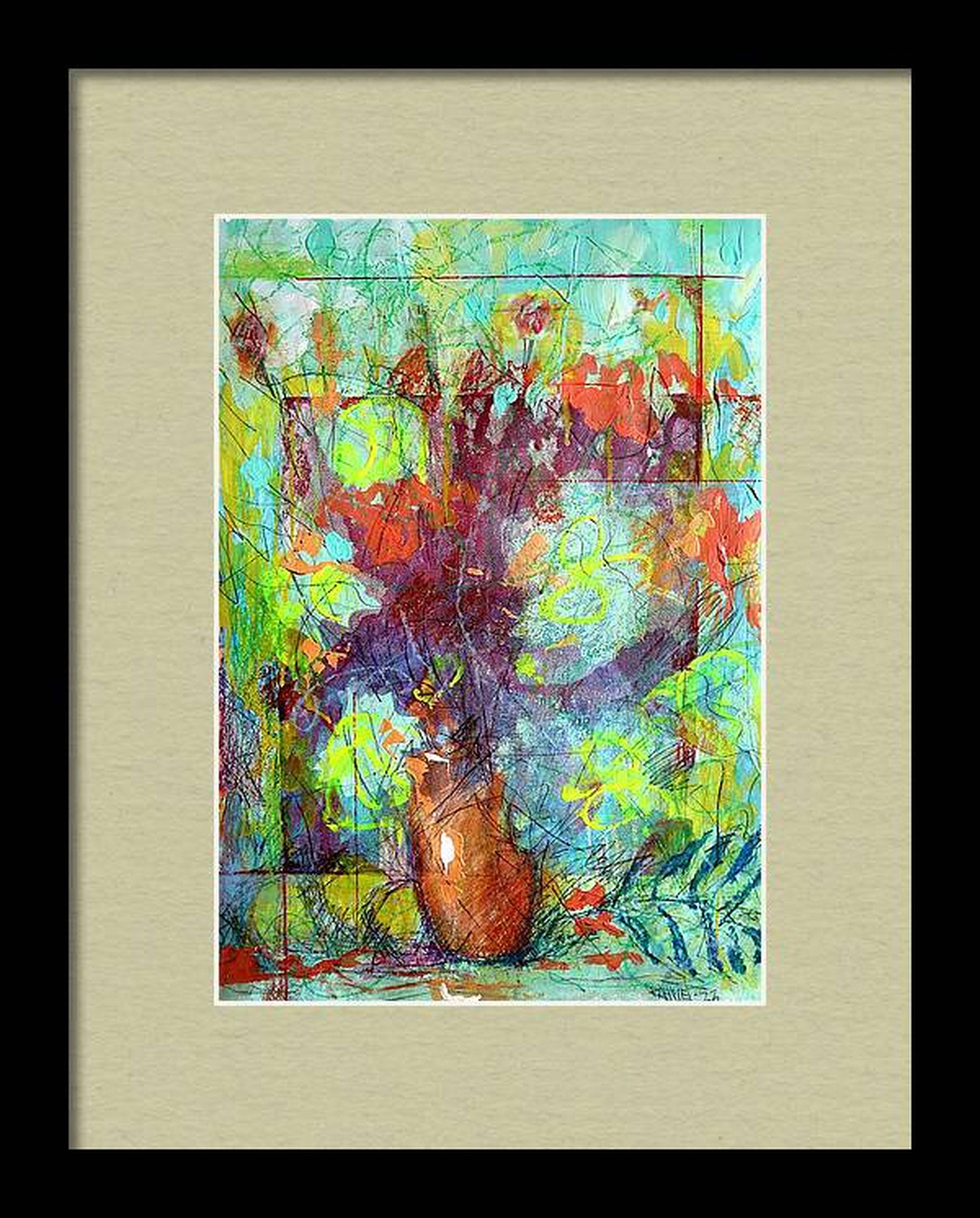 Fantaisie avec des fleurs 114 en vente 3