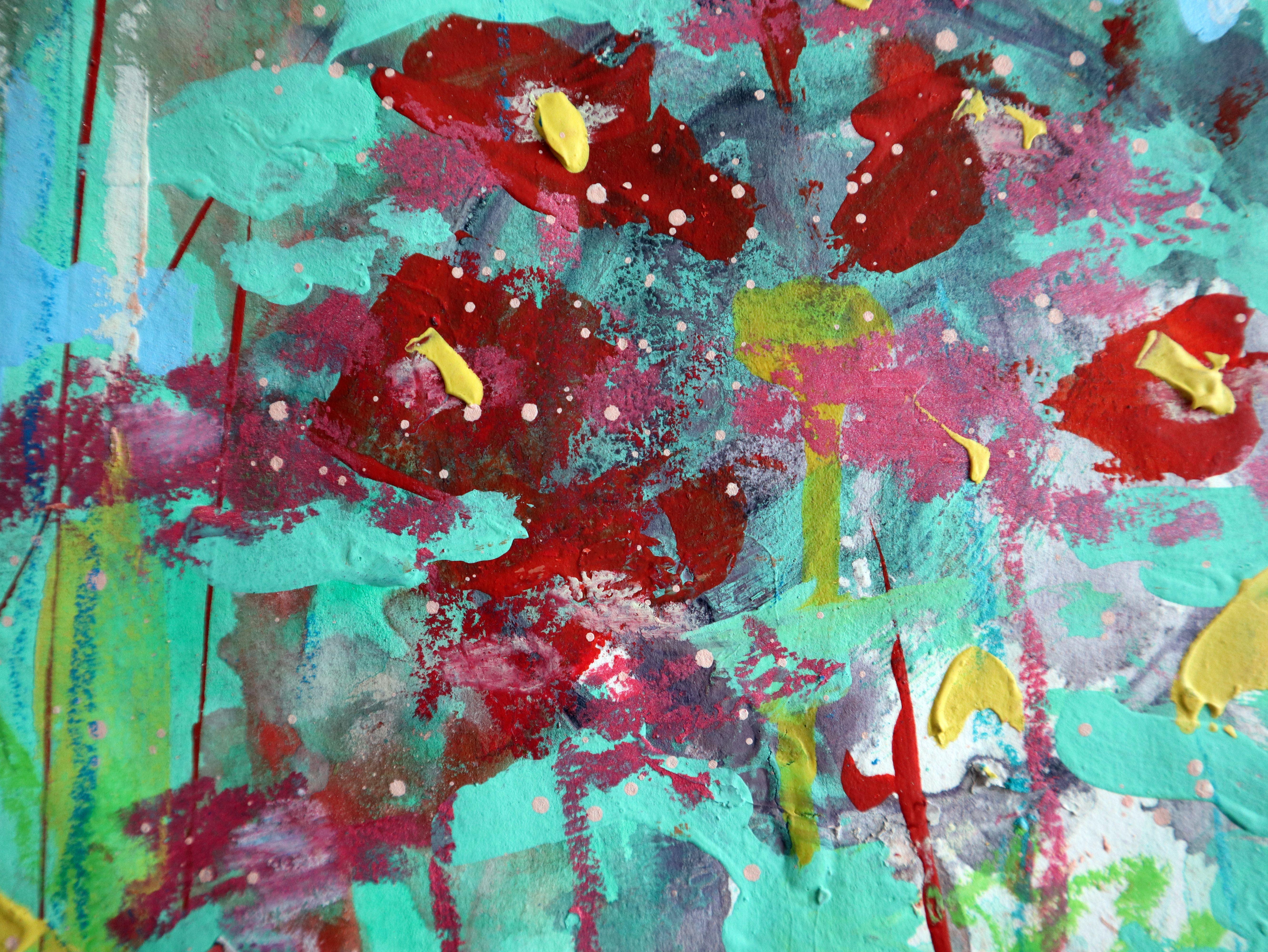 Fanasie mit Blumen 115 im Angebot 9