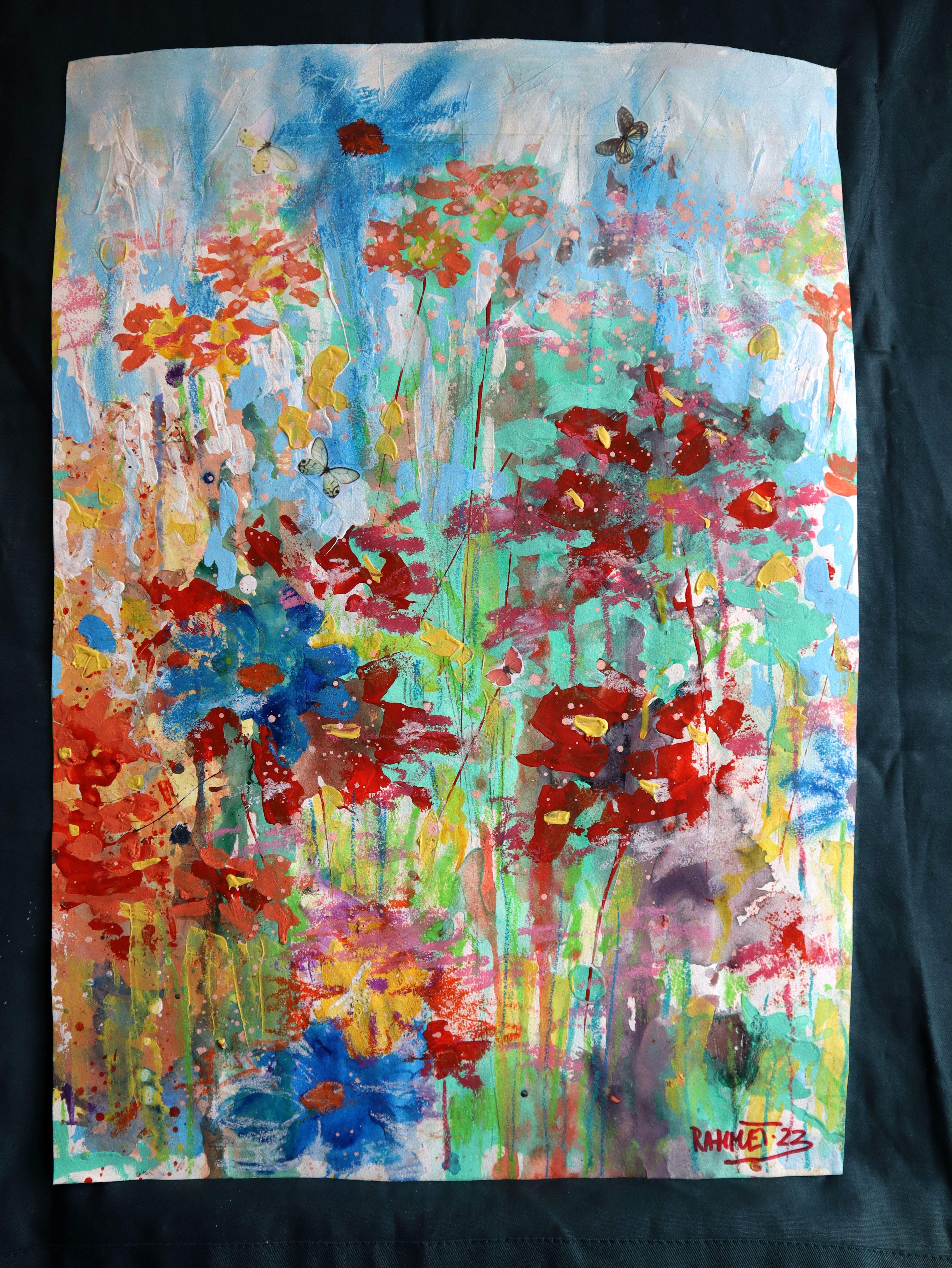 Fanasie mit Blumen 115 im Angebot 1