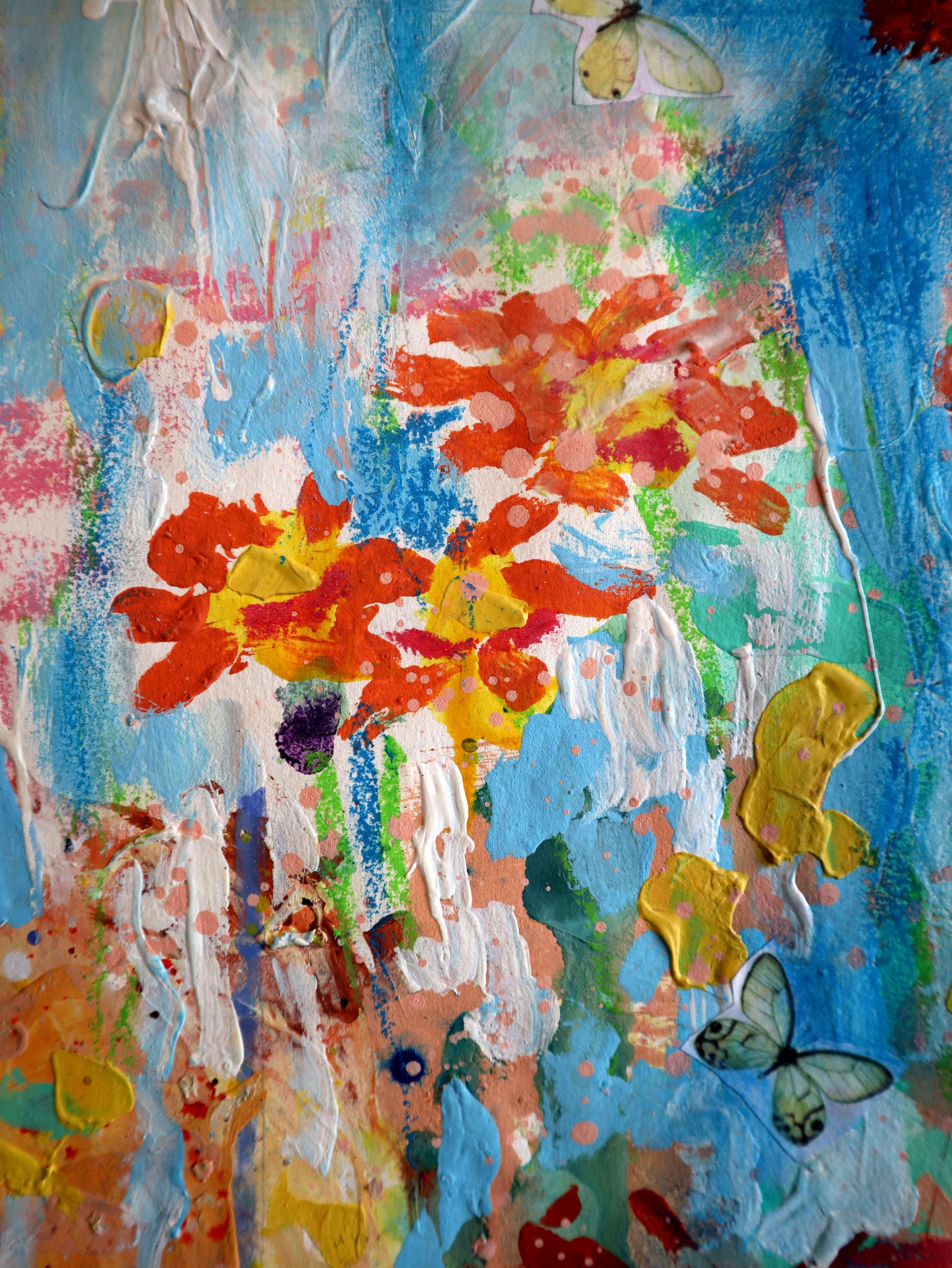 Fanasie mit Blumen 115 im Angebot 4