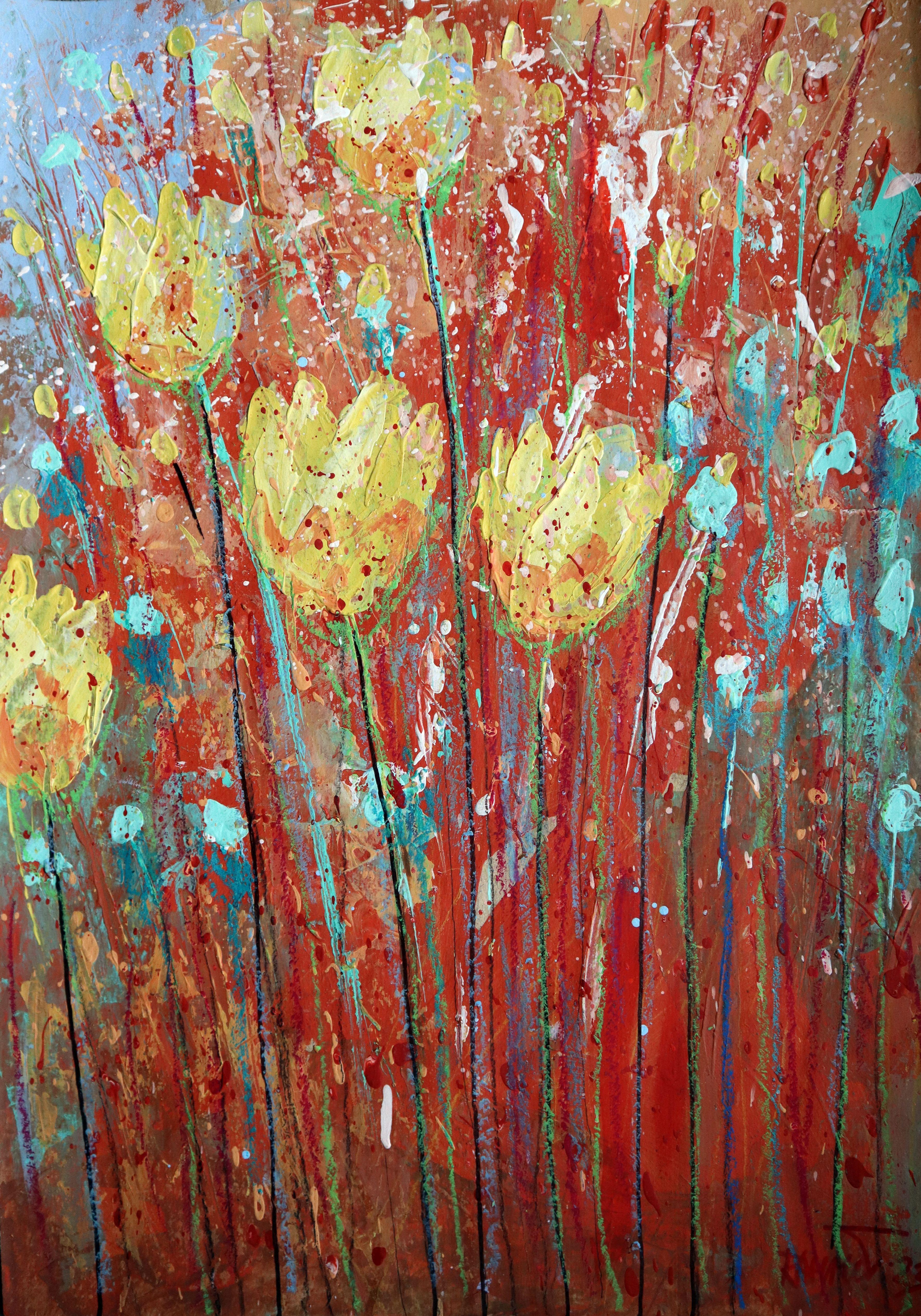 Fanasie mit Blumen 117