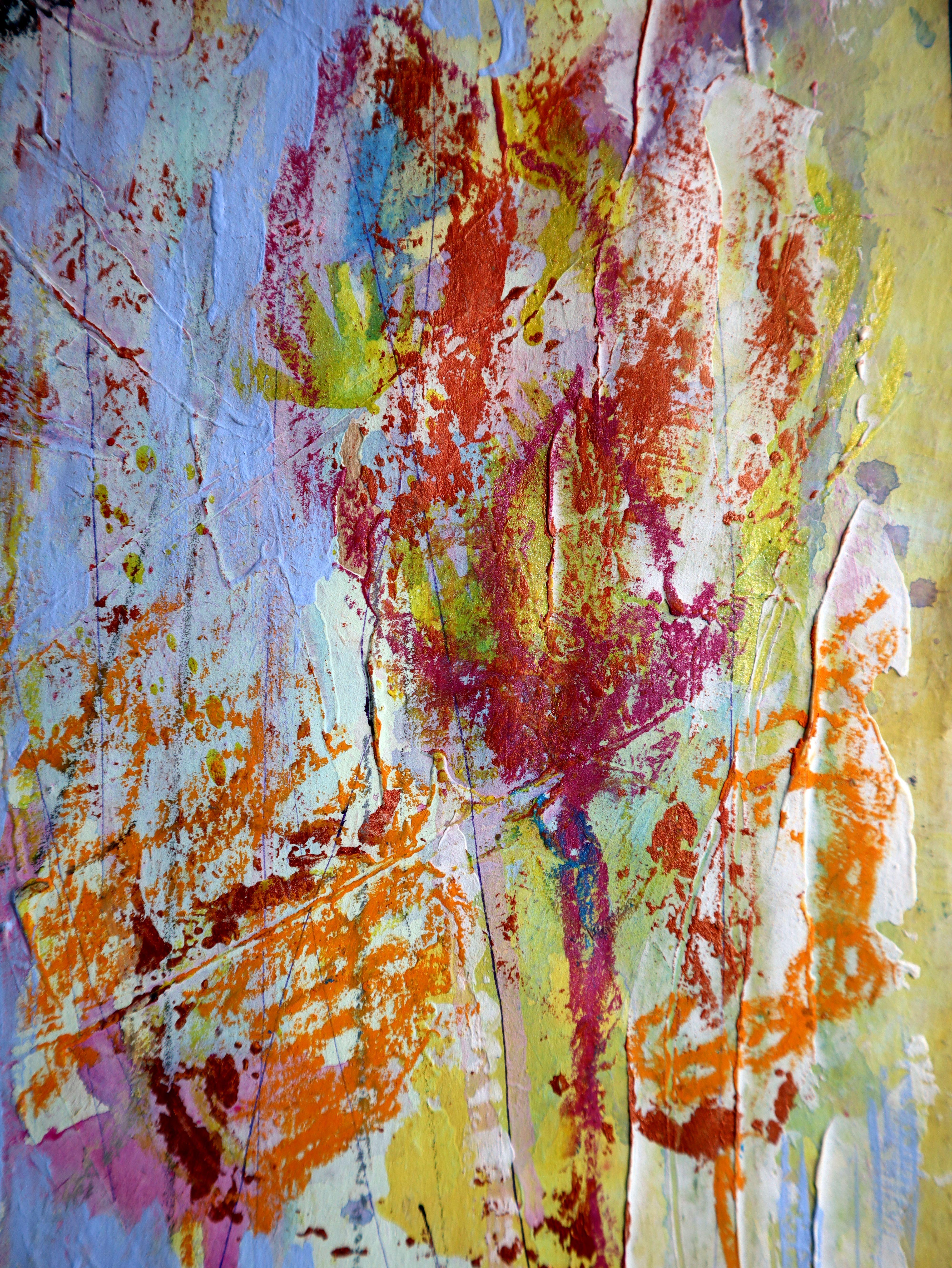 Fanasie mit Blumen 118 – Painting von RAKHMET REDZHEPOV (RAMZI)