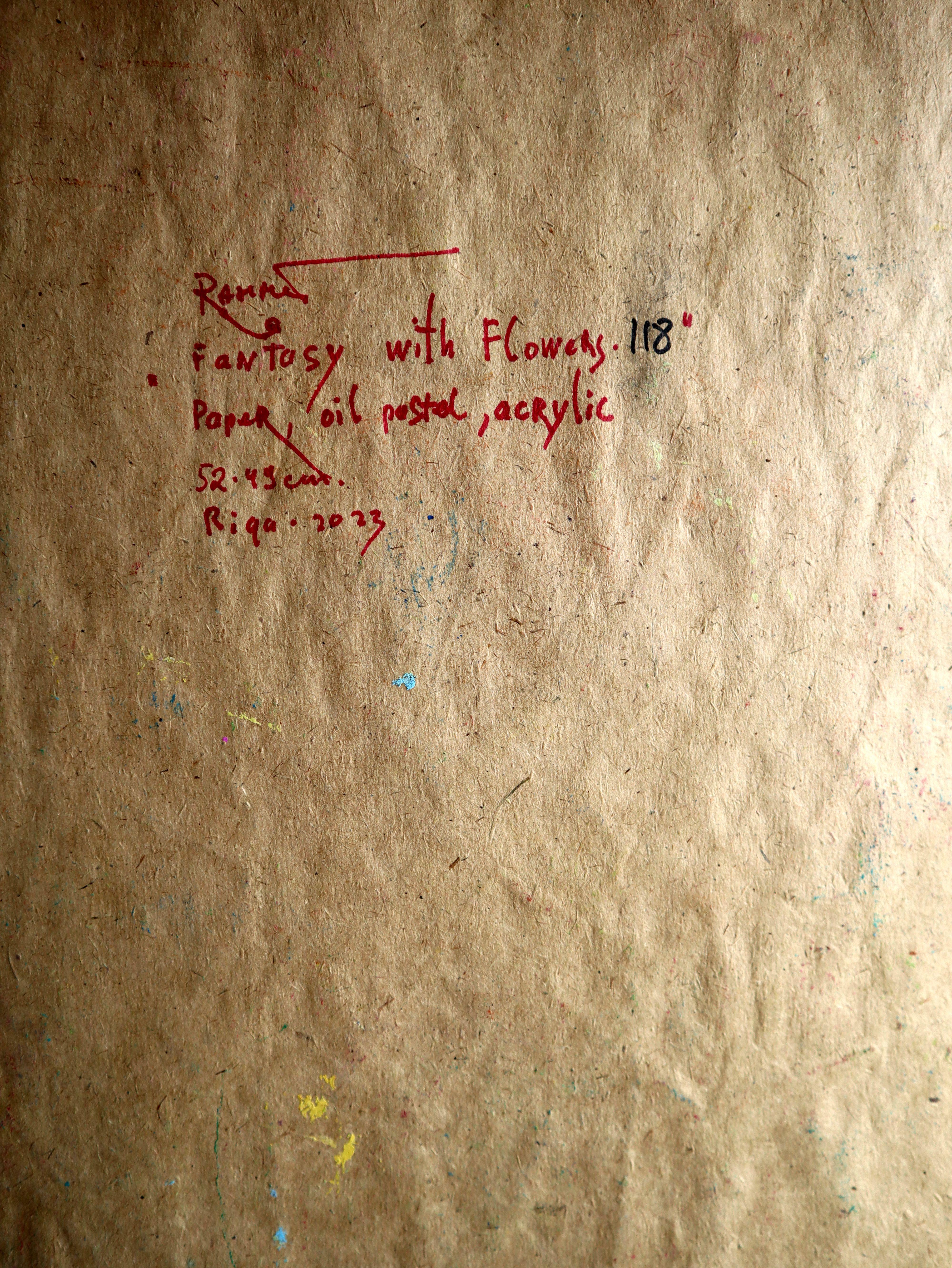 Fanasie mit Blumen 118 im Angebot 1