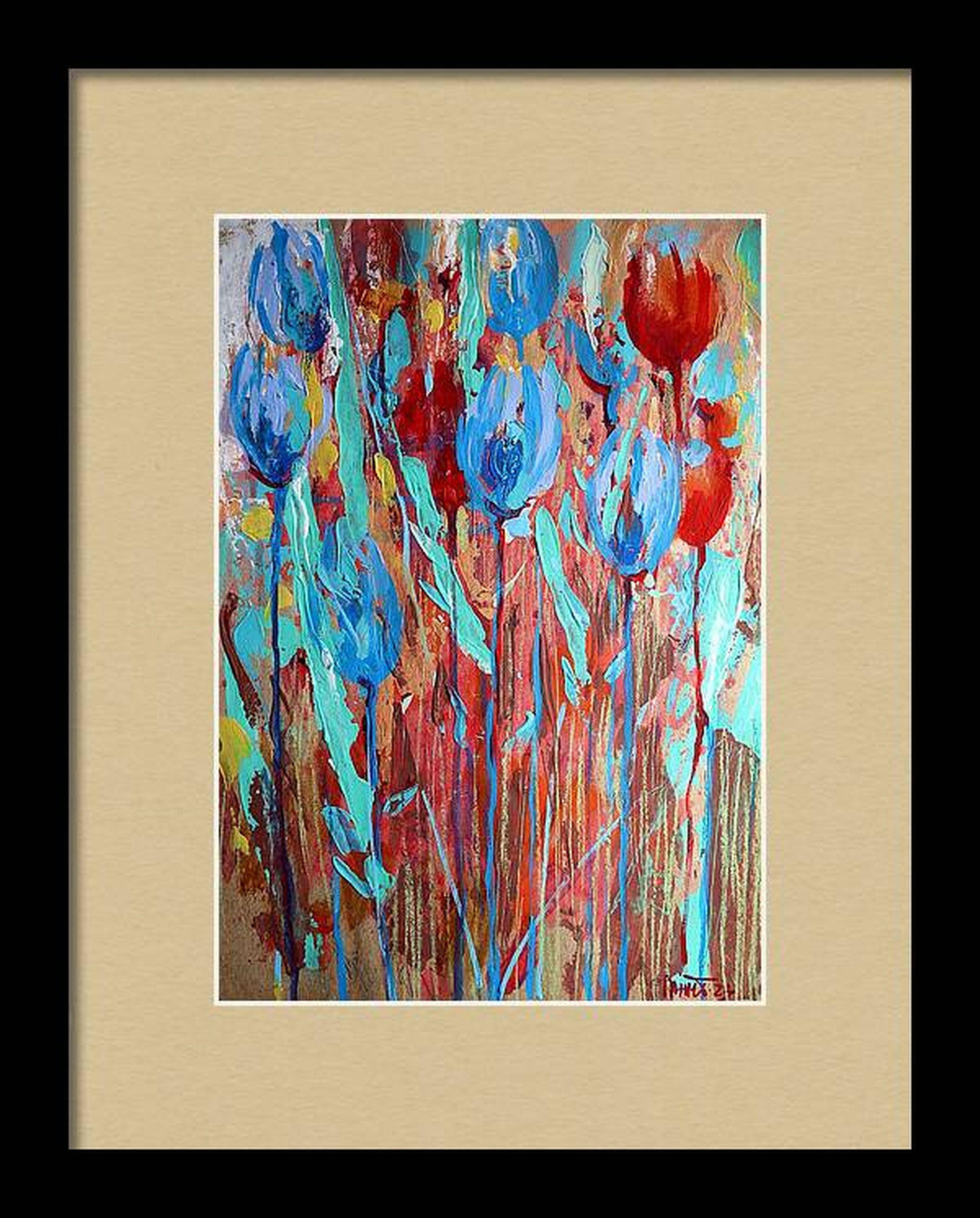 Fanasie mit Blumen 119 im Angebot 5