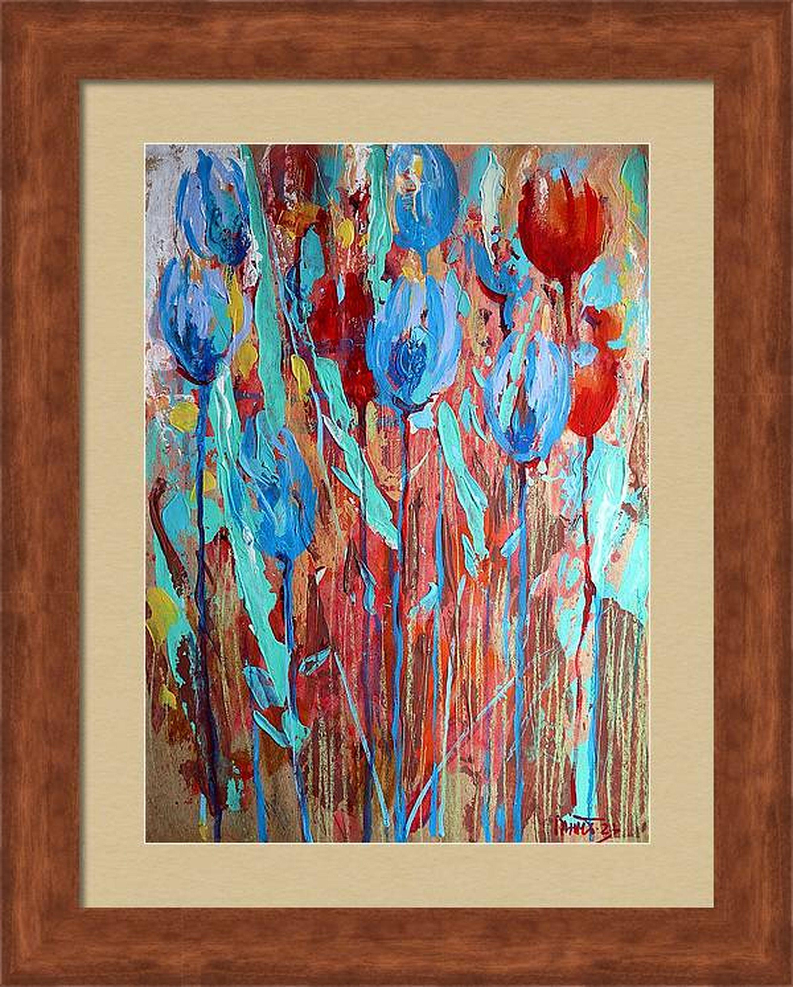 Fanasie mit Blumen 119 im Angebot 1