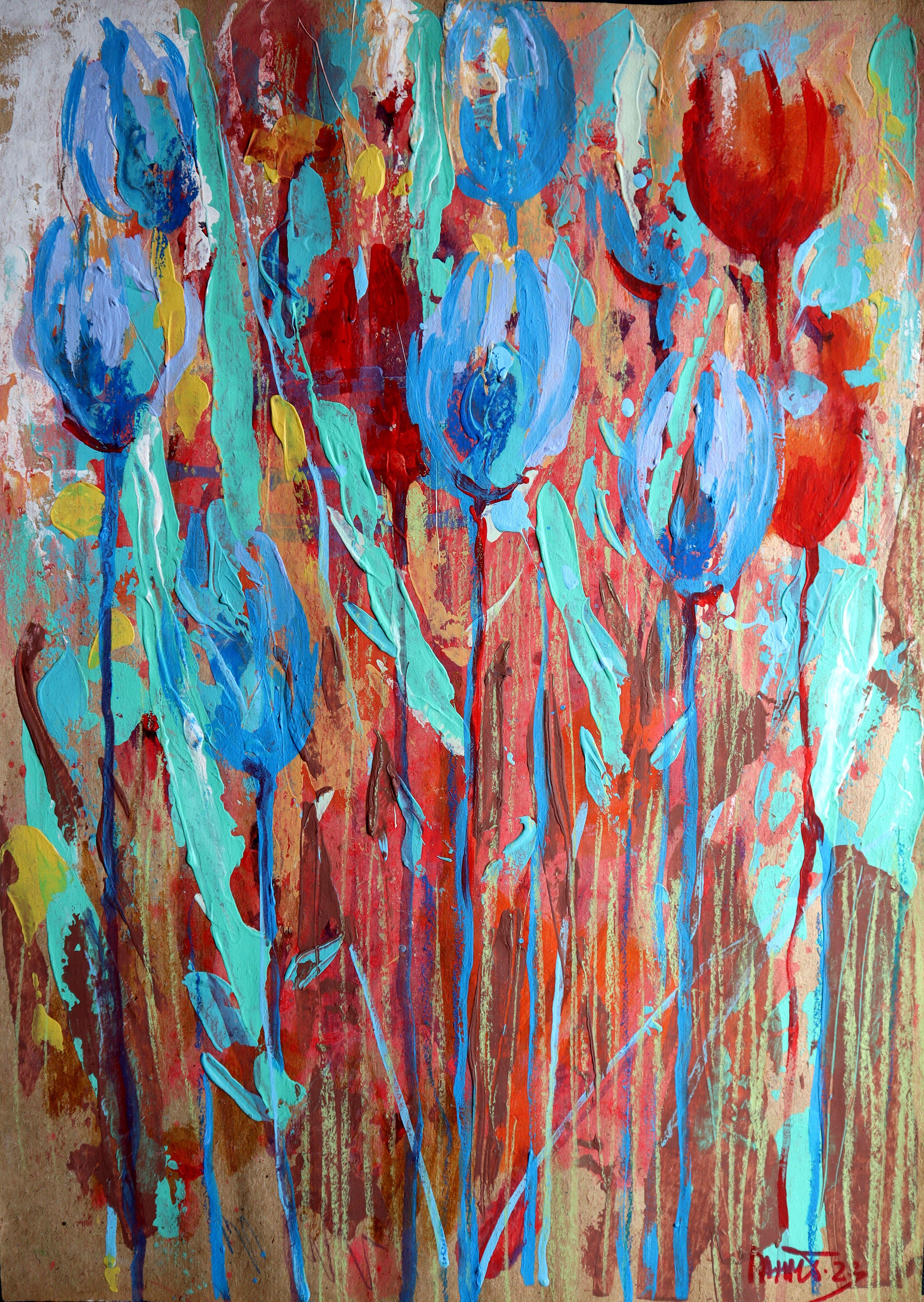 Fanasie mit Blumen 119