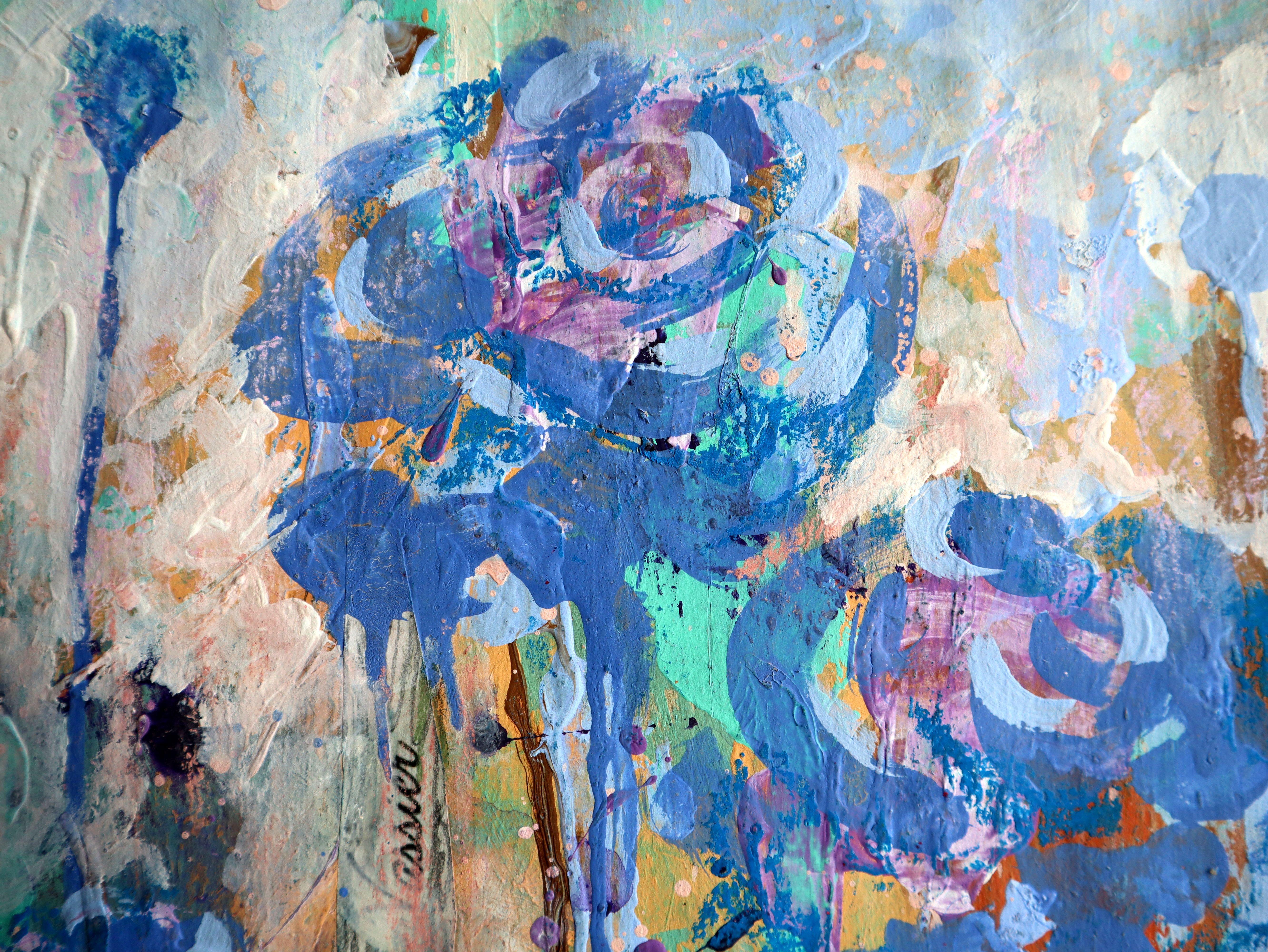 Fanasie mit Blumen 120 im Angebot 7