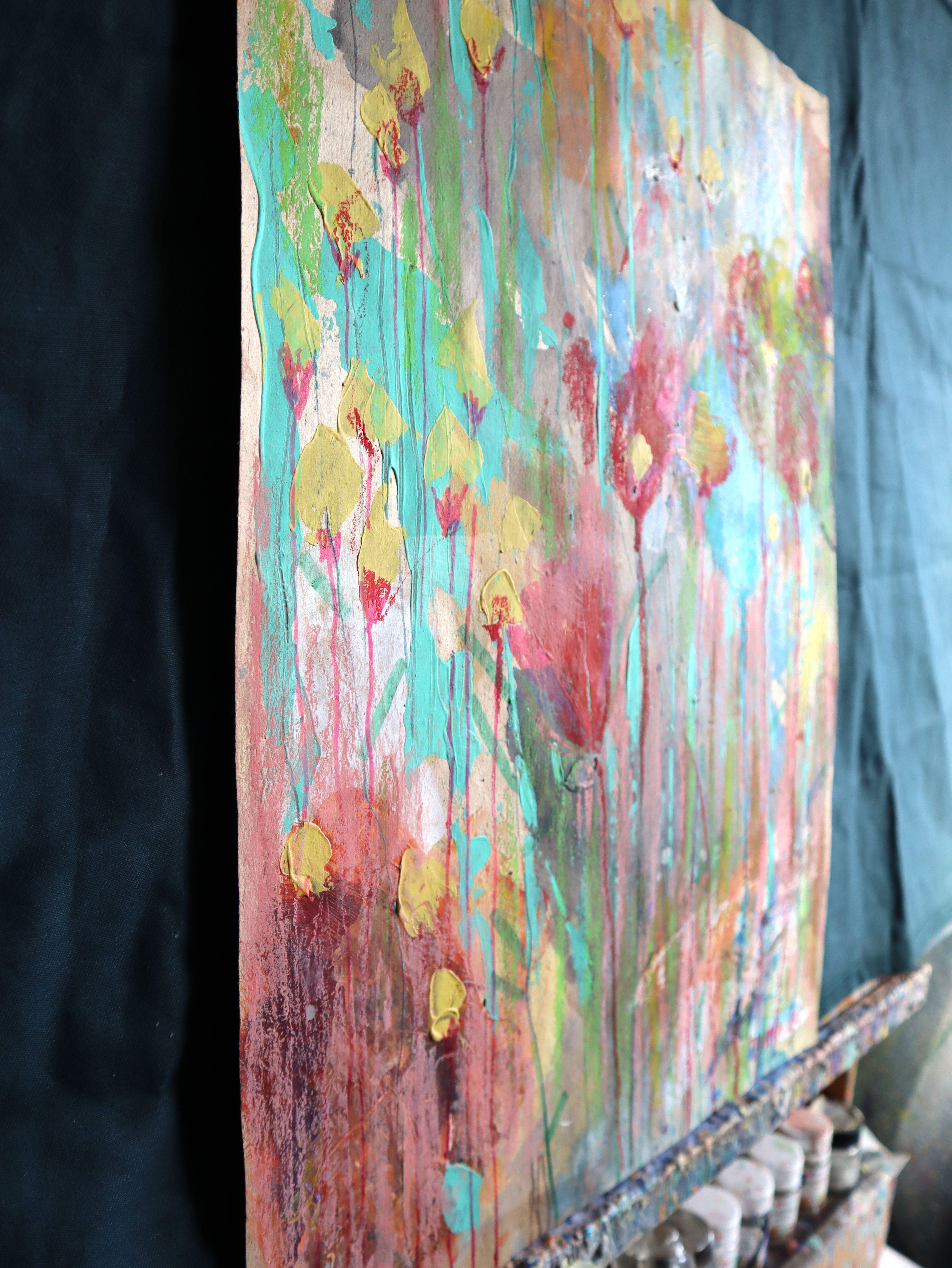 Fantaisie avec des fleurs 121 en vente 7