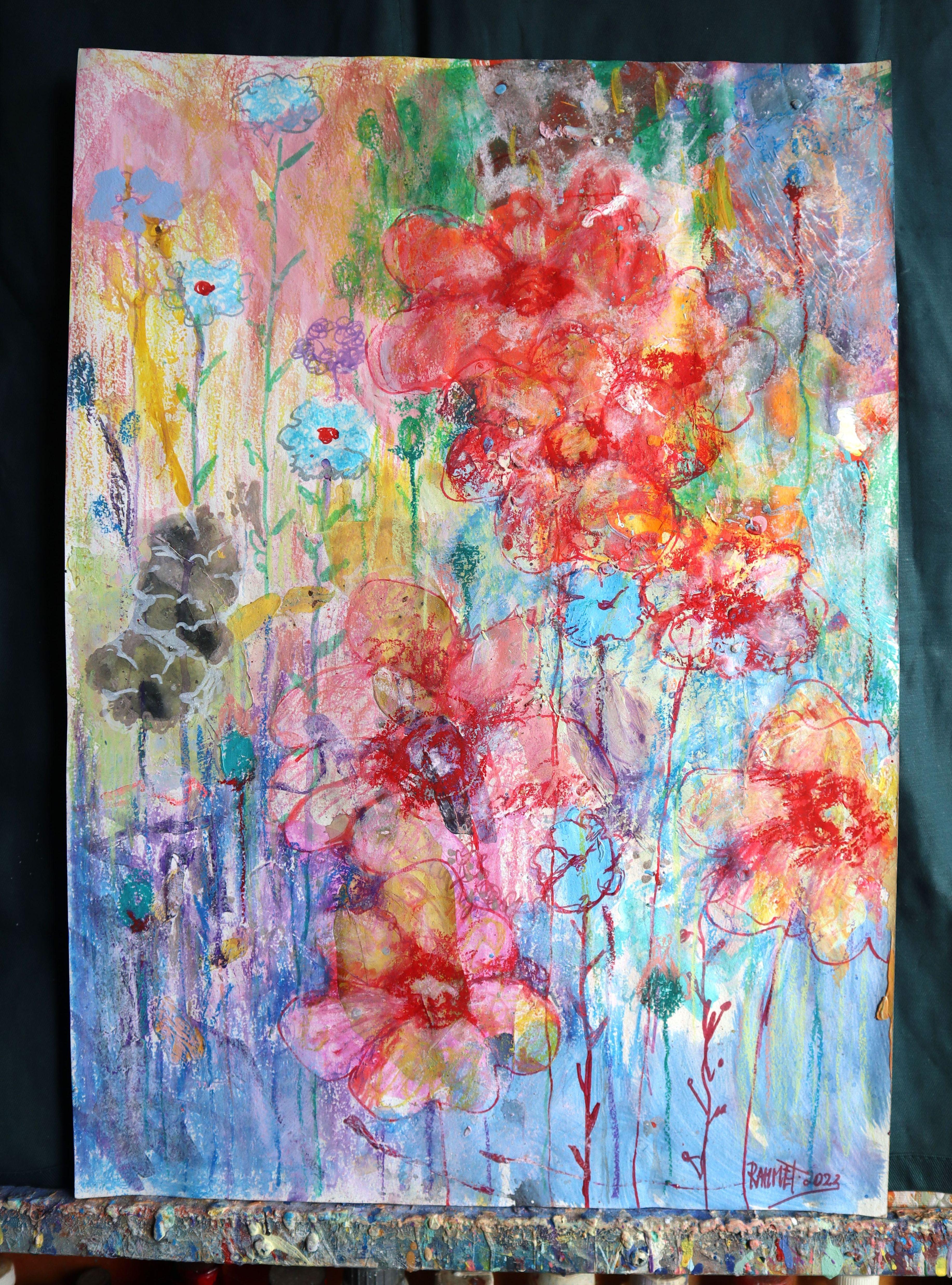 Fanasie mit Blumen 122 im Angebot 7