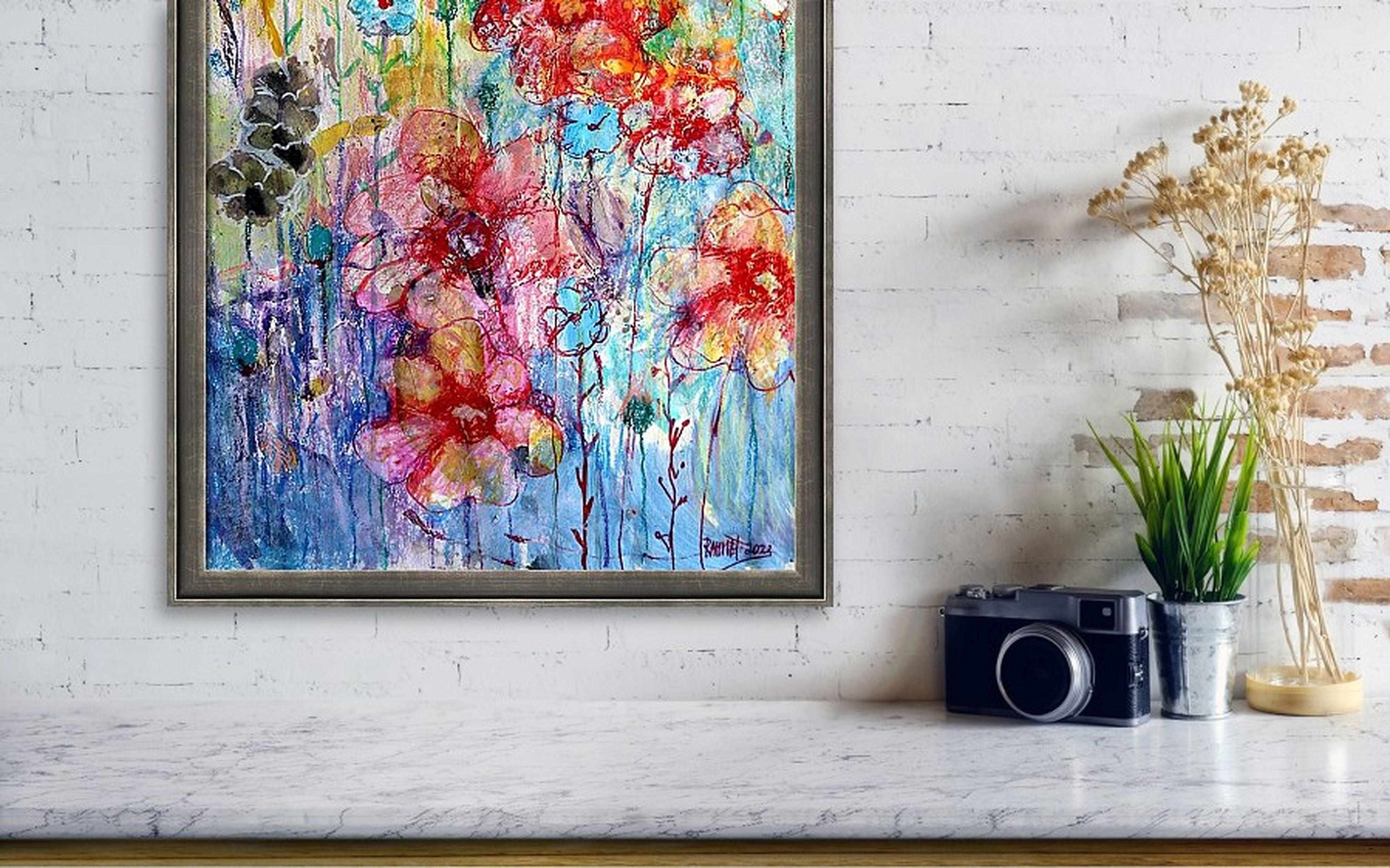 Fanasie mit Blumen 122 im Angebot 2