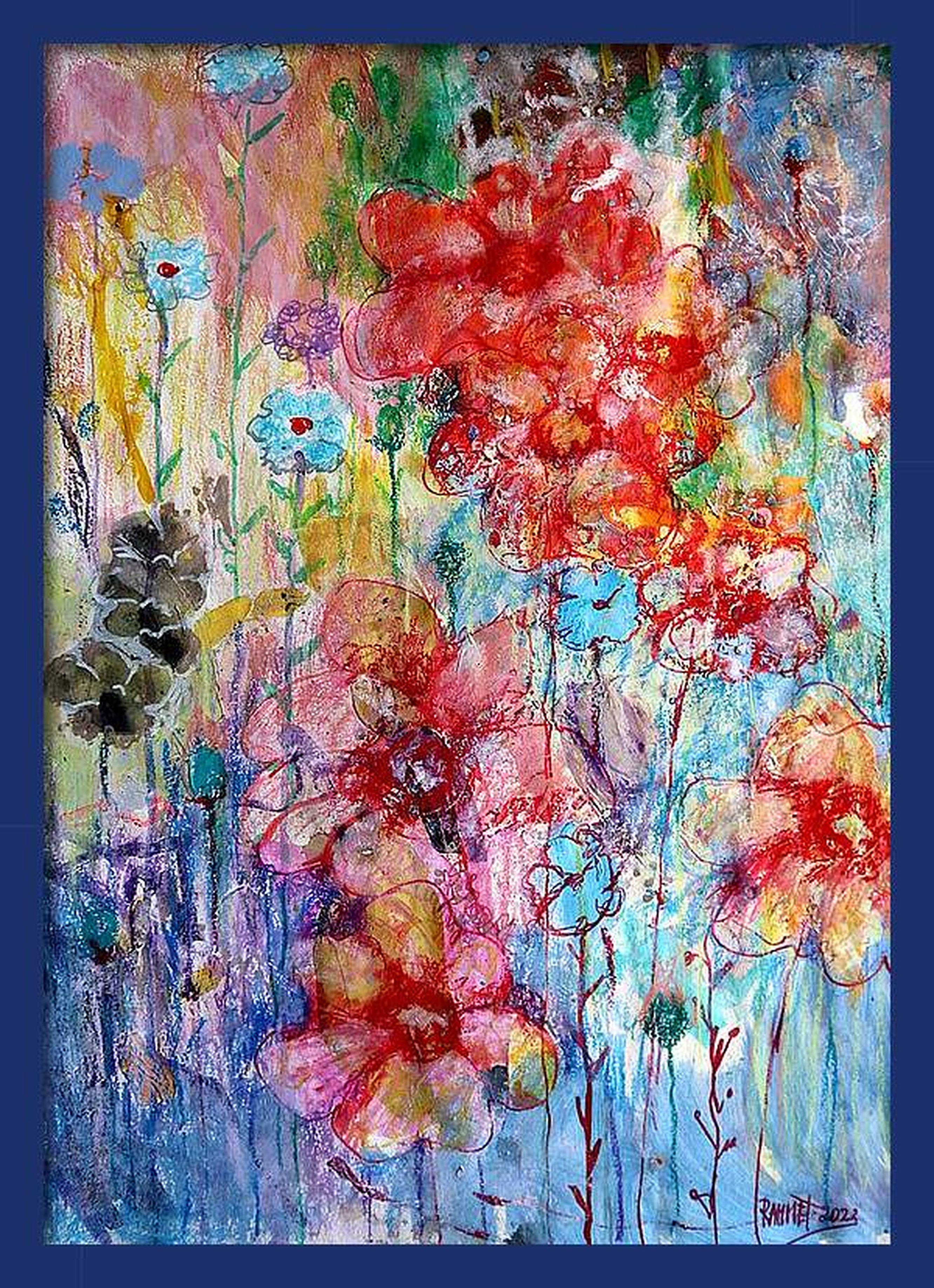 Fanasie mit Blumen 122 im Angebot 4