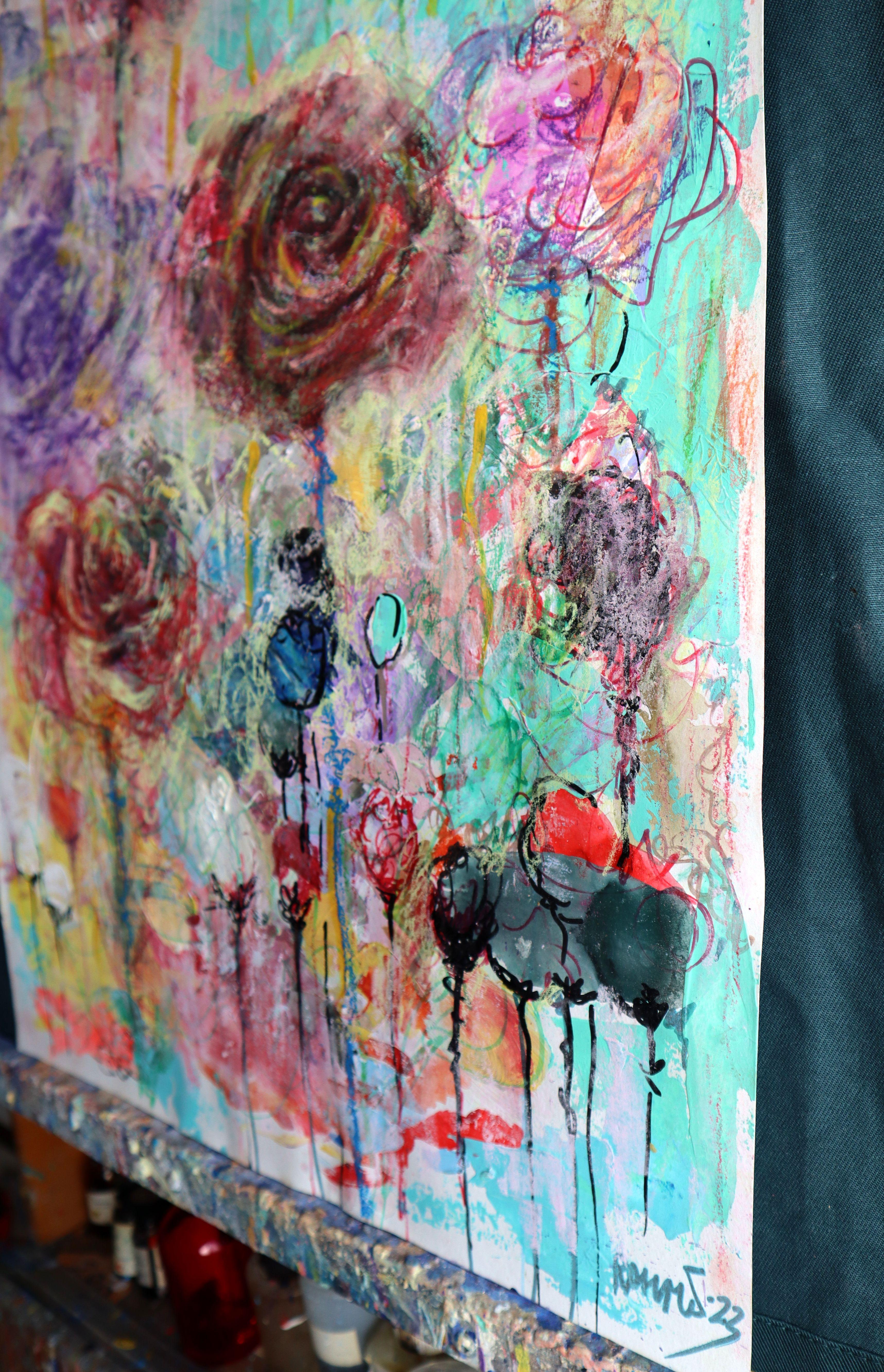 Fanasie mit Blumen 123 im Angebot 7