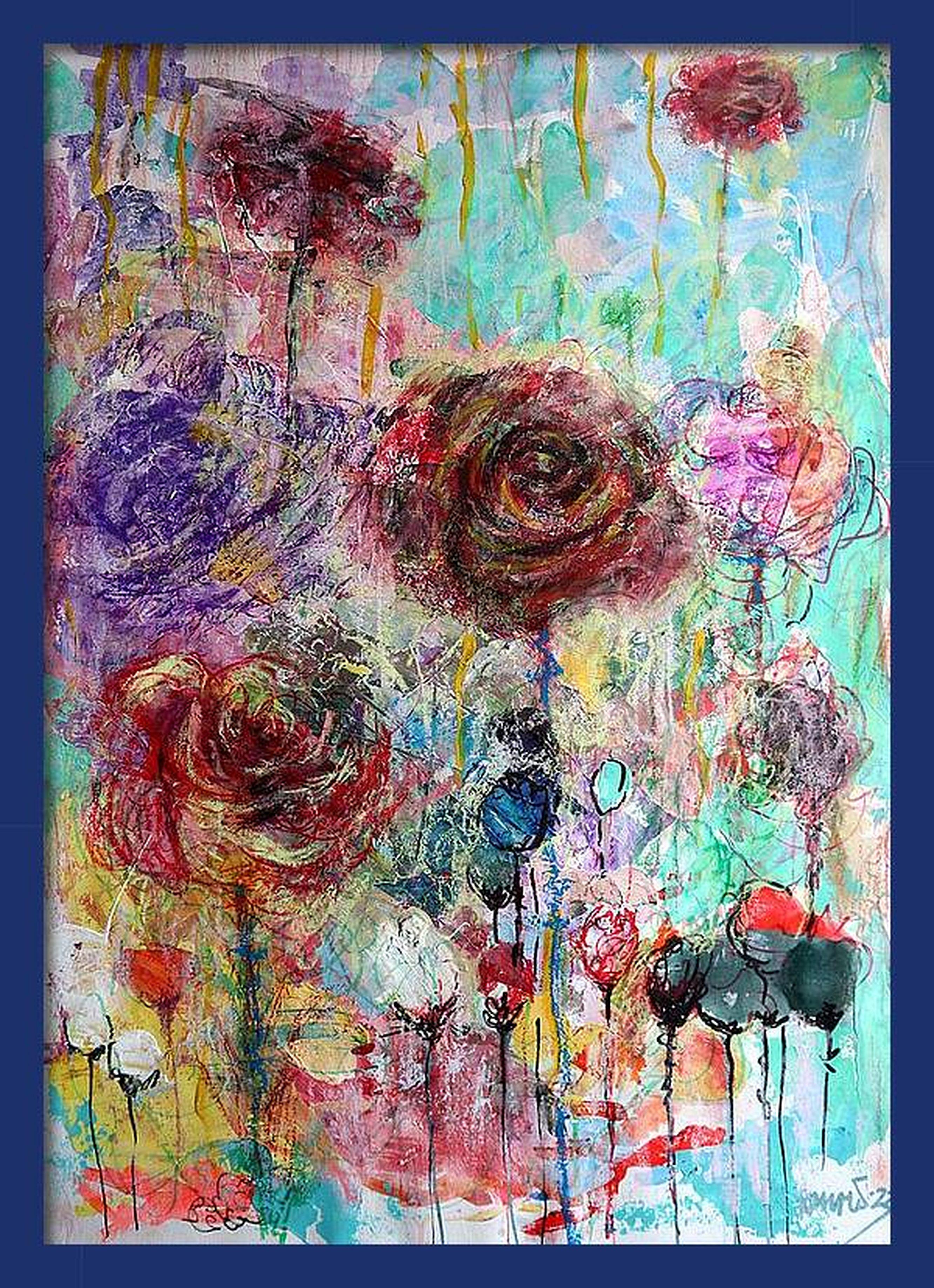 Fanasie mit Blumen 123 im Angebot 3