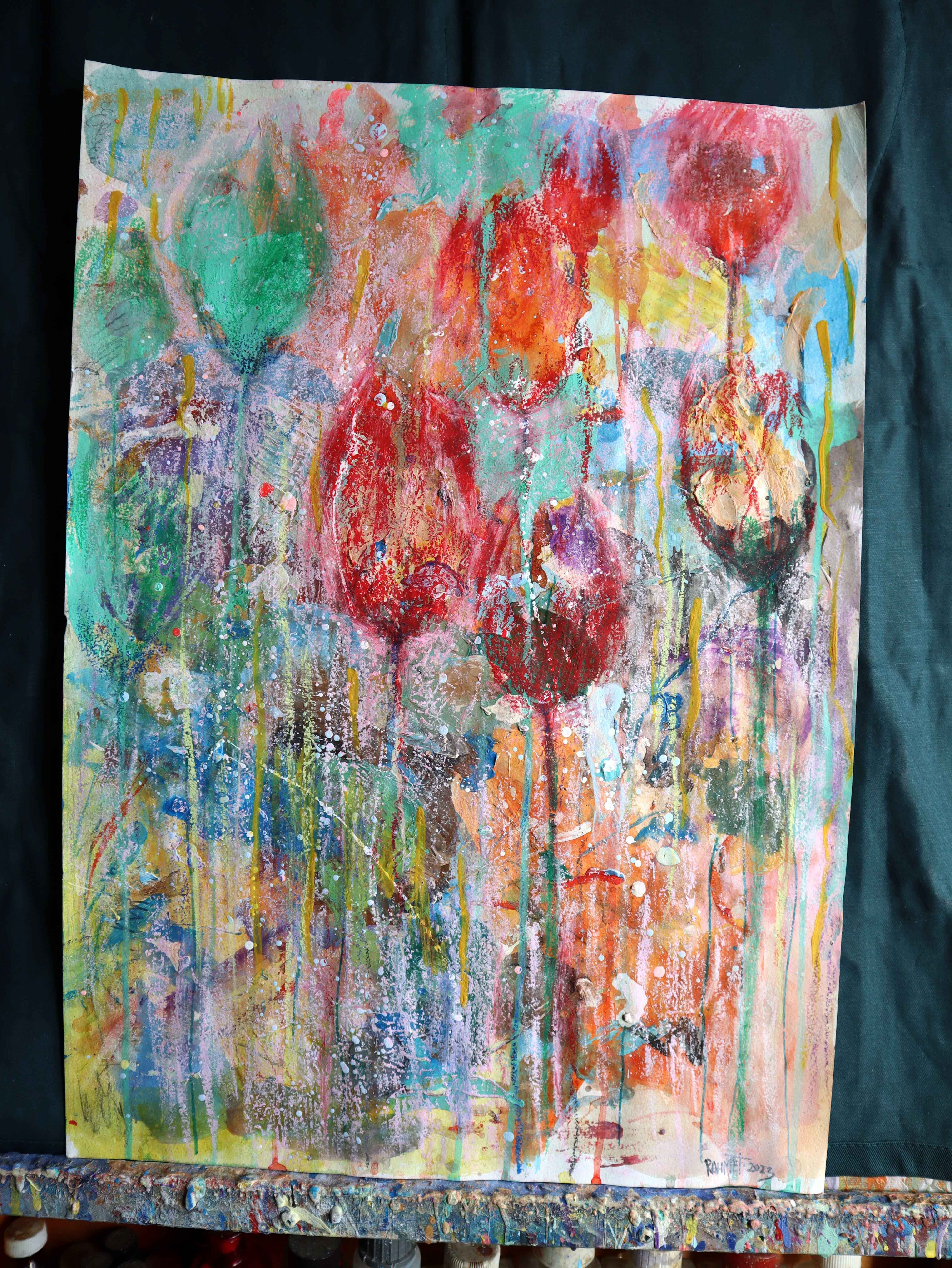 Fanasie mit Blumen 124 im Angebot 5