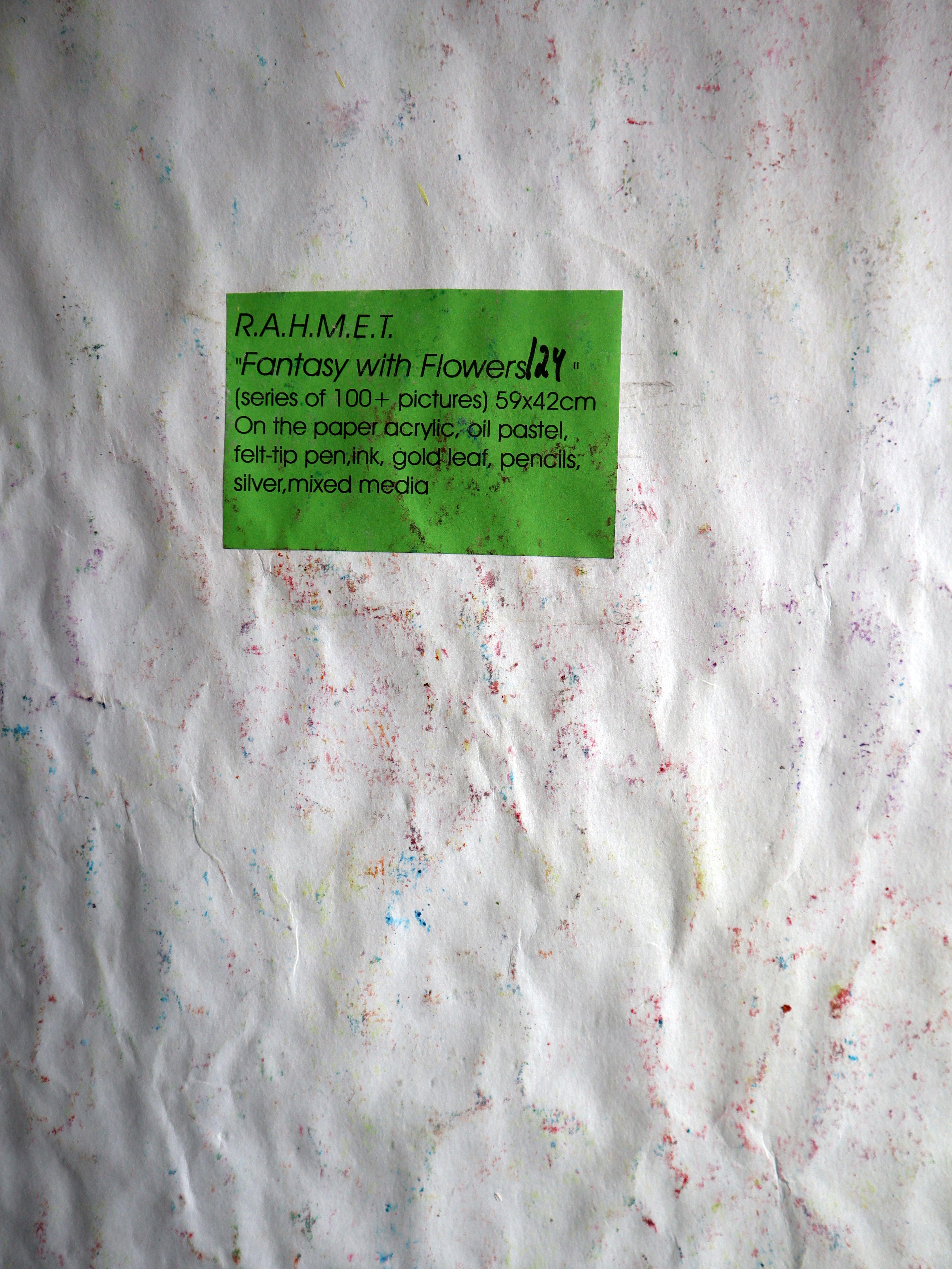 Fanasie mit Blumen 124 im Angebot 1