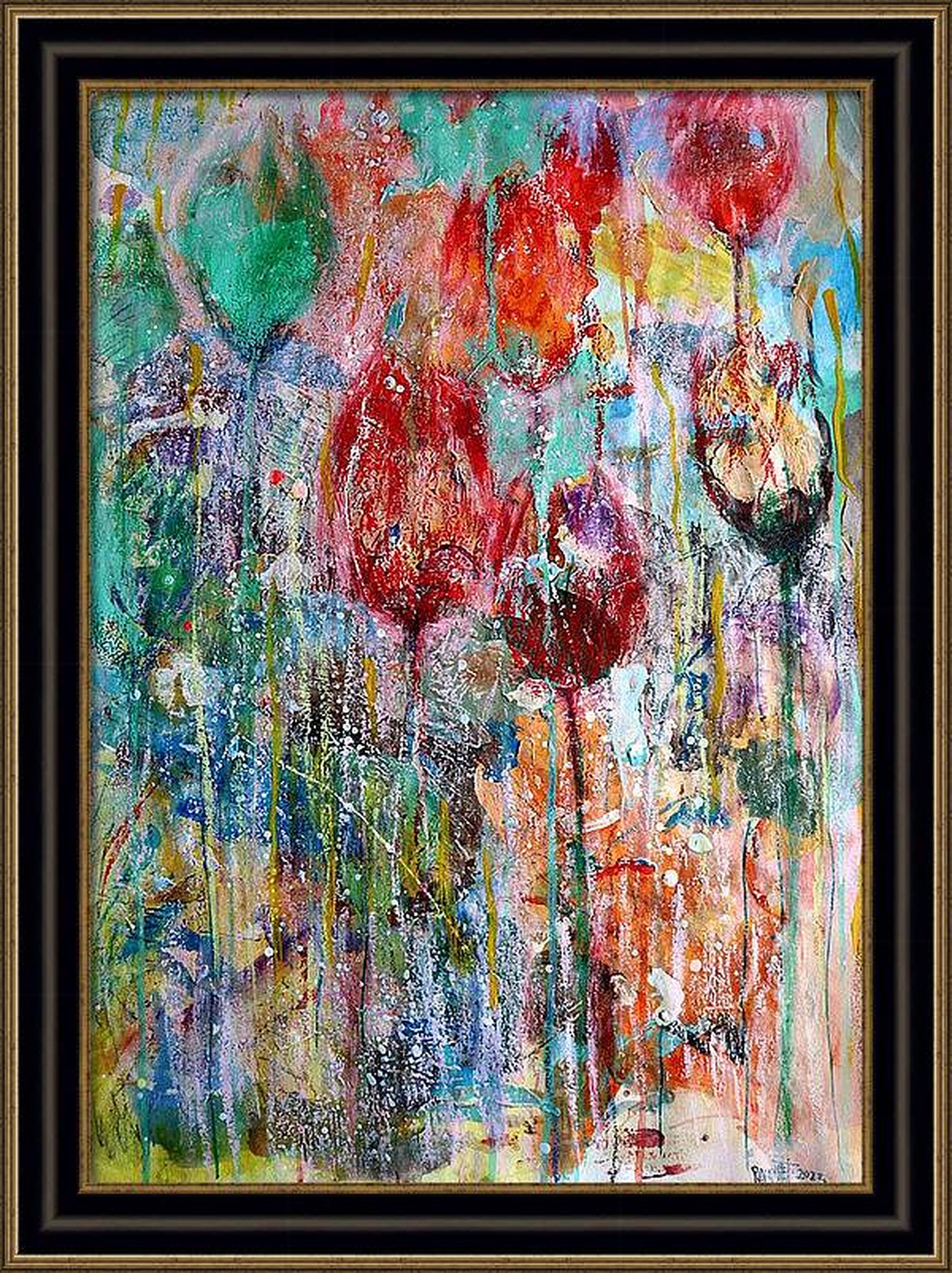 Fanasie mit Blumen 124 im Angebot 3