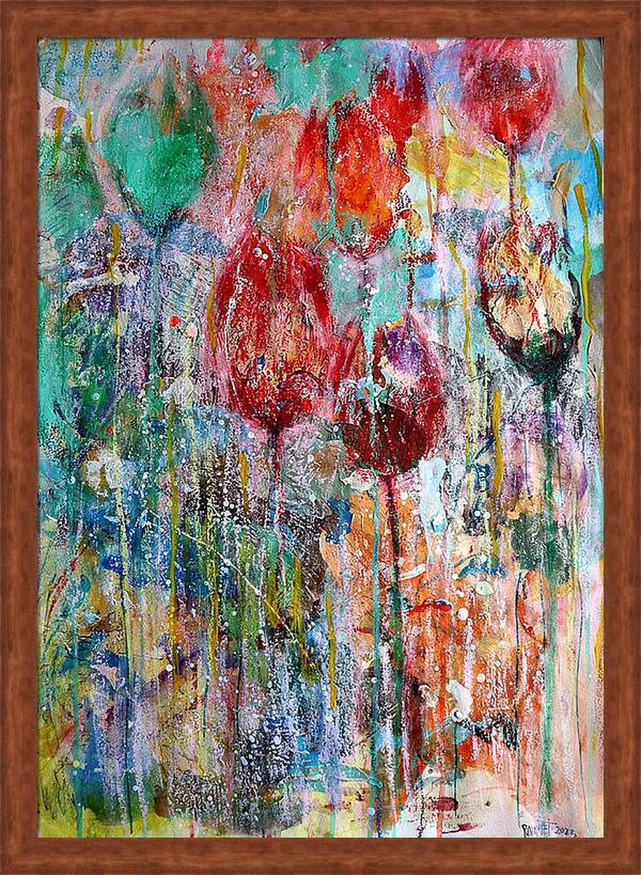 Fanasie mit Blumen 124 im Angebot 4